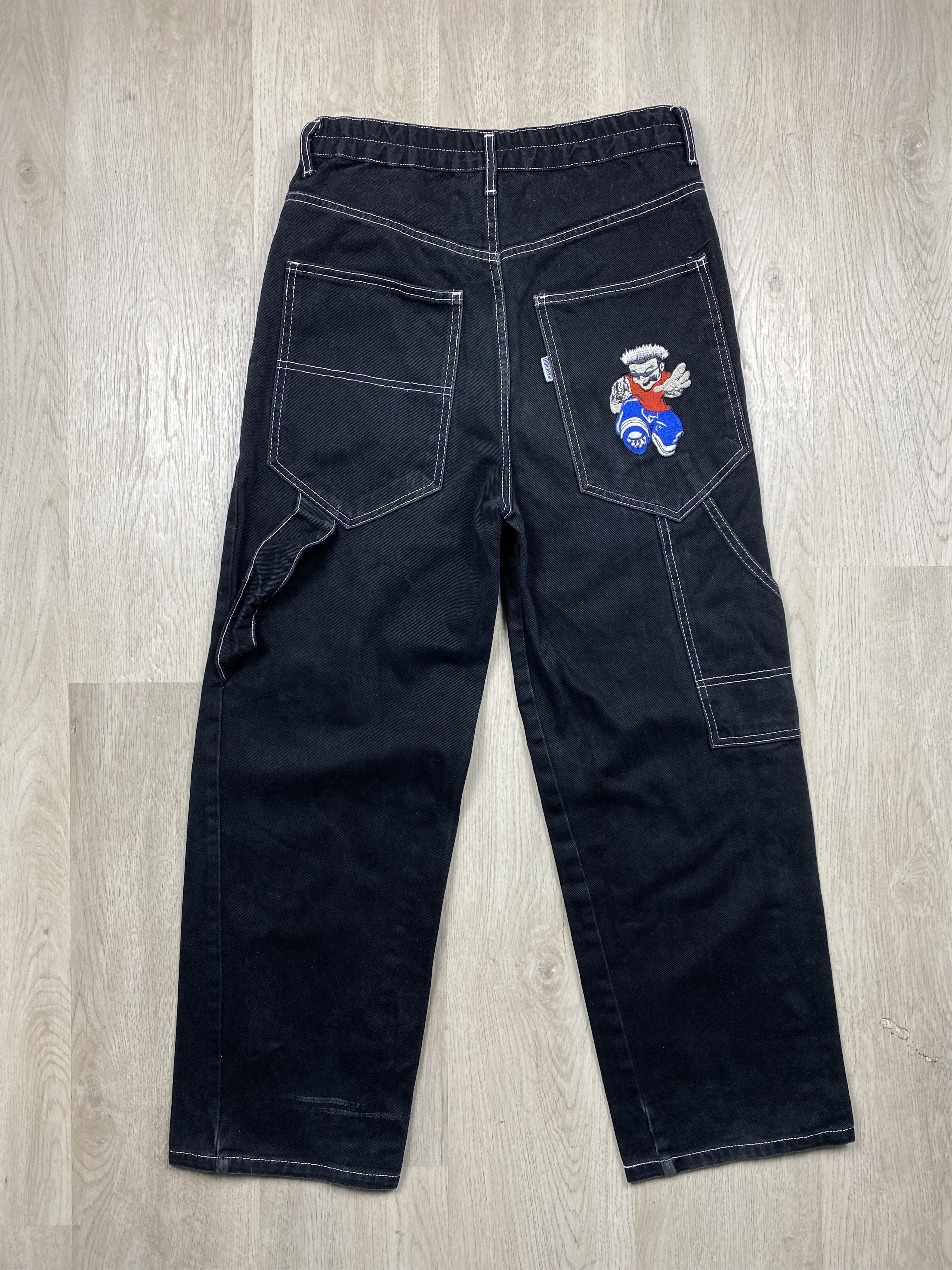 Vintage Multipocket Baggy Cargo Rap Pants Jeans