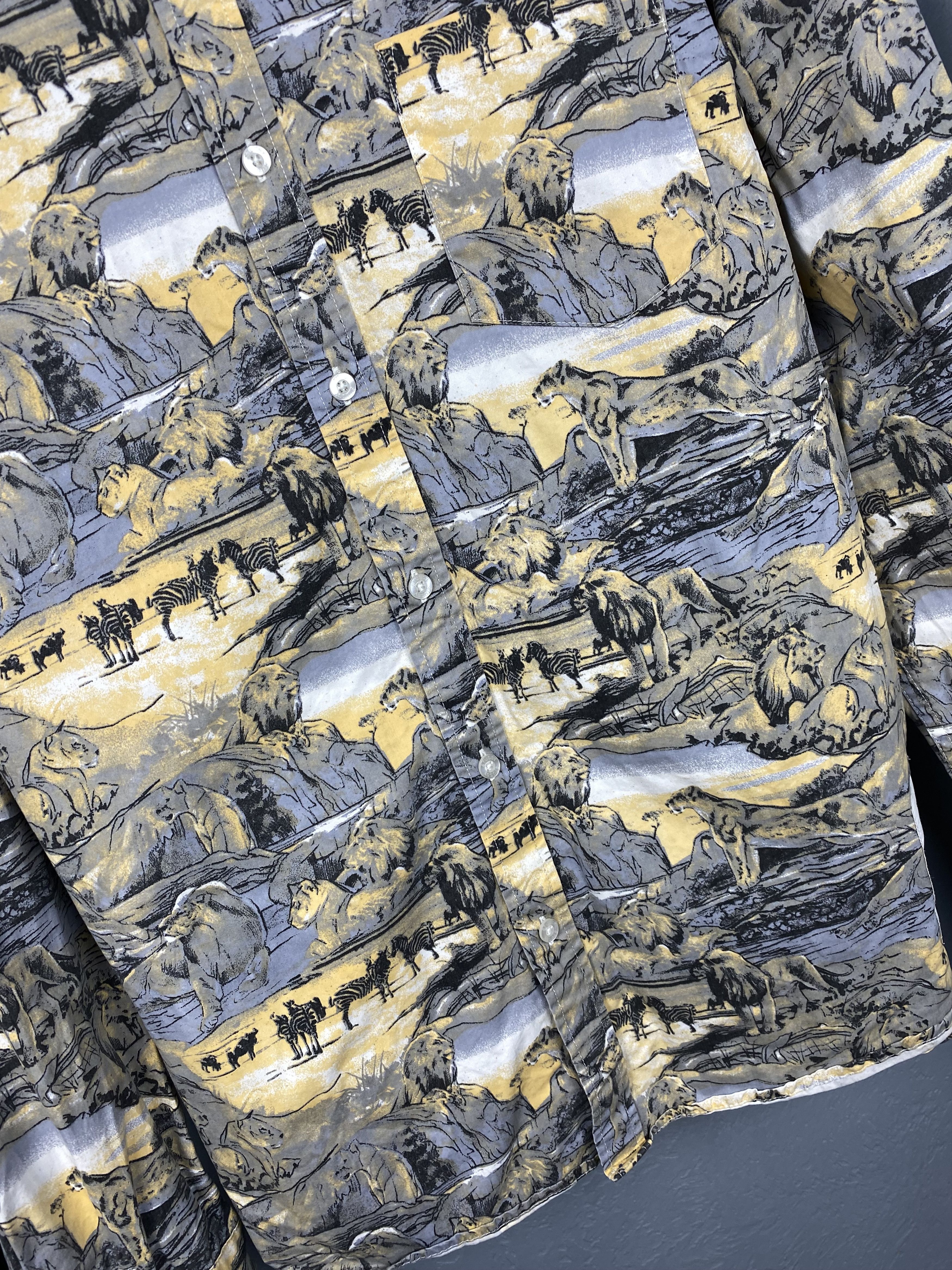 Stussy Stussy Mens Overprinted Shirt Size US L / EU 52-54 / 3 - 3 Thumbnail