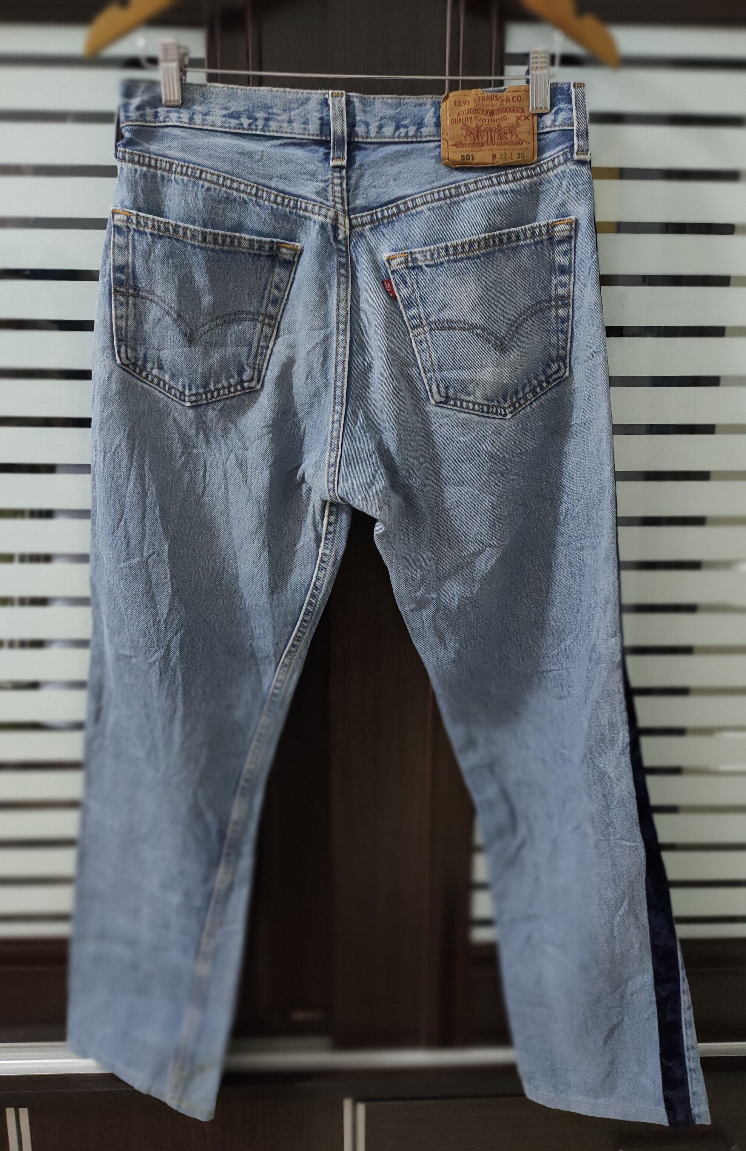Levi's Vintage Clothing 💥Vtg Levis 501 Reconstructed by Freak Store 💥 Size US 31 - 5 Thumbnail