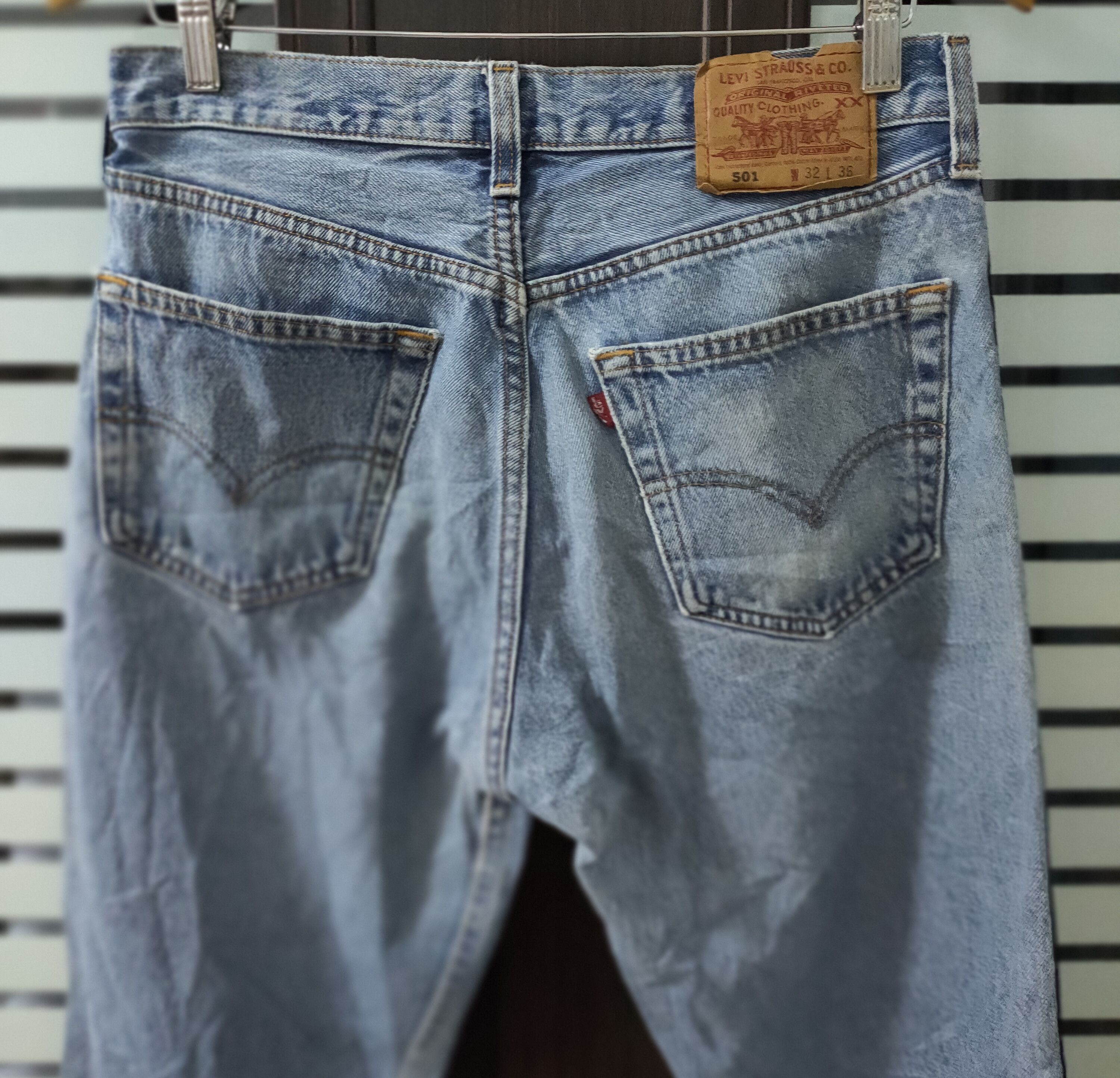 Levi's Vintage Clothing 💥Vtg Levis 501 Reconstructed by Freak Store 💥 Size US 31 - 4 Thumbnail