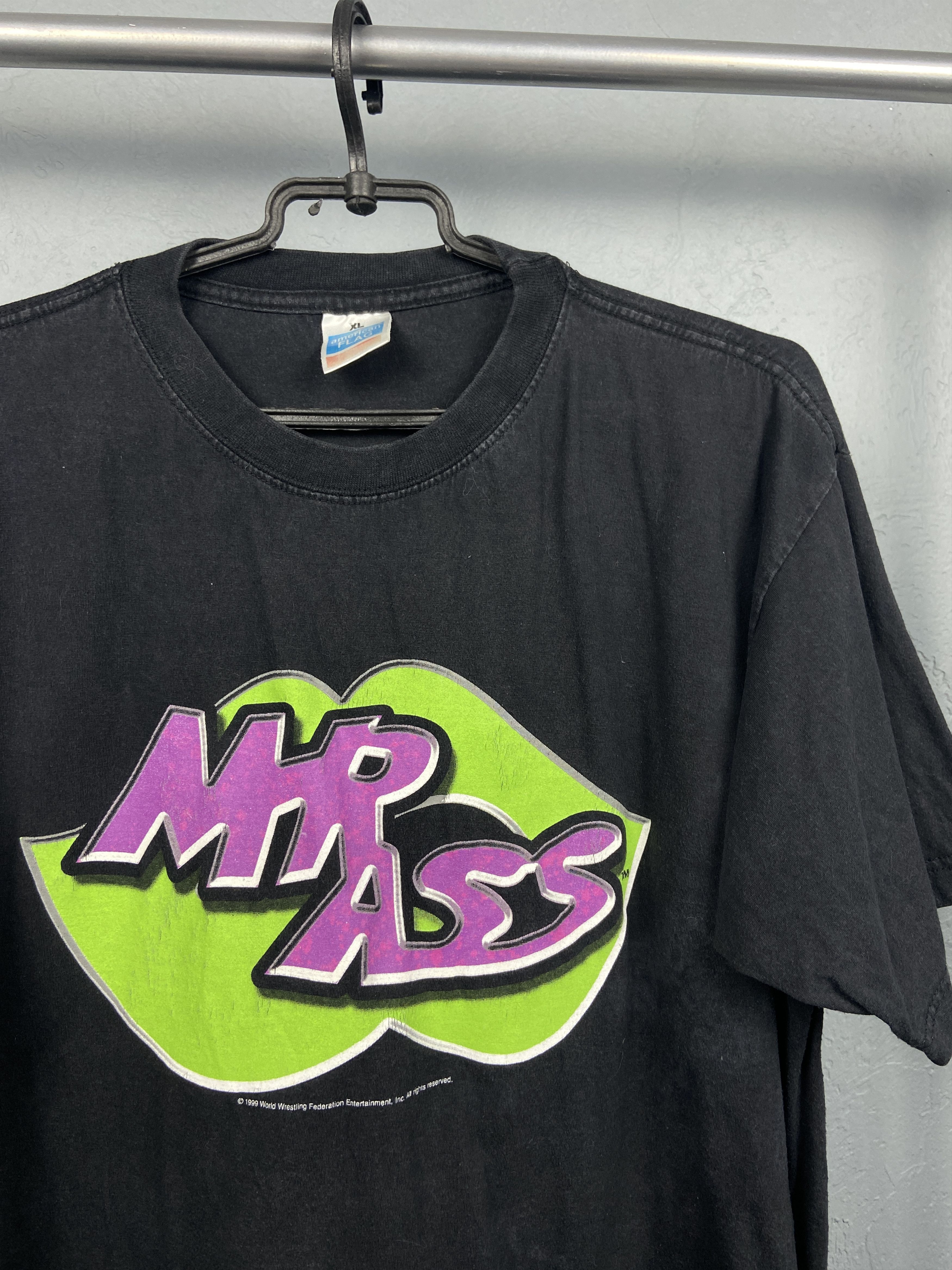 Vintage Vintage 1999 MR Ass The World’s Authority On Ass T-Shirt Tee Size US XL / EU 56 / 4 - 2 Thumbnail