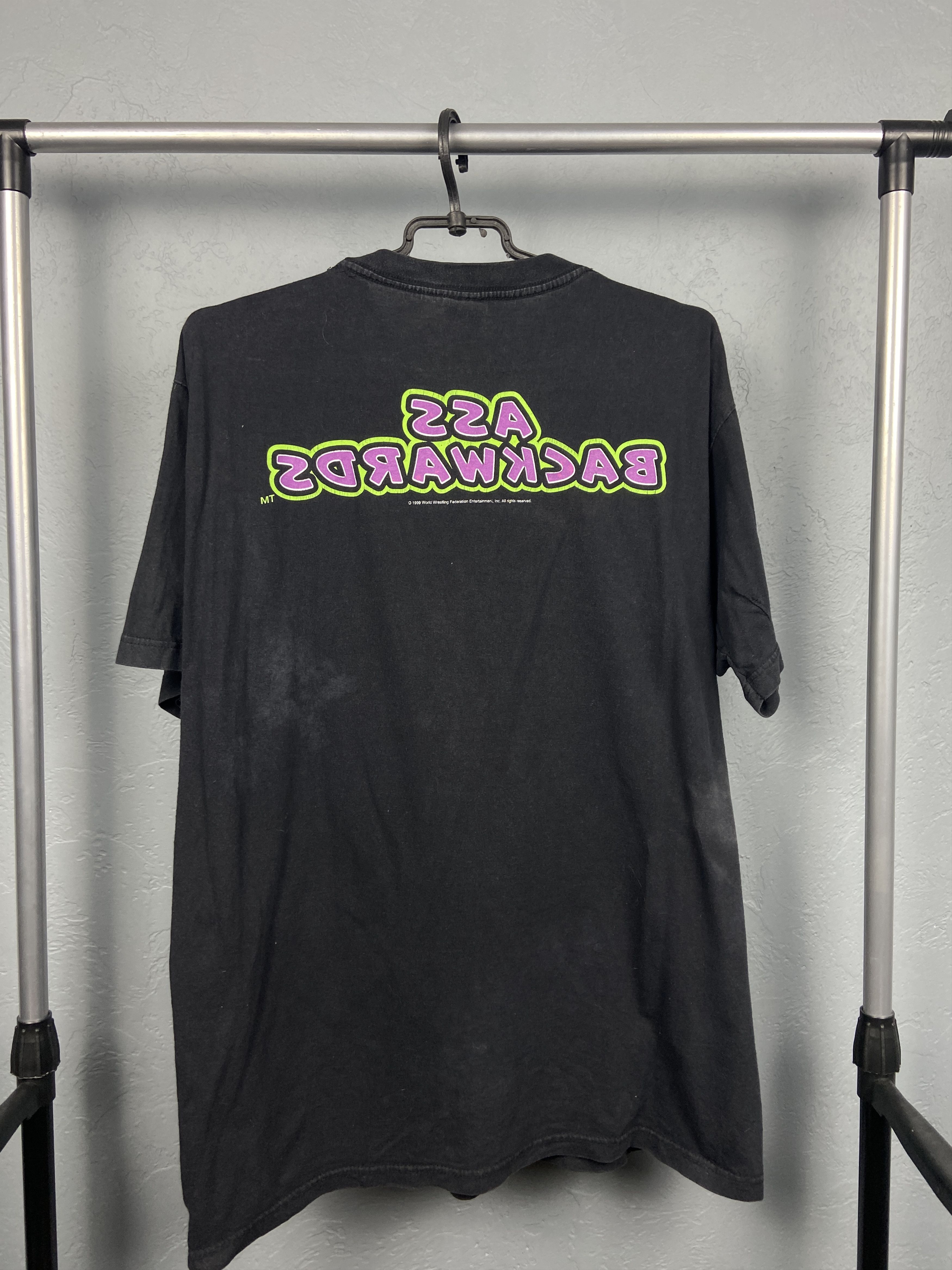 Vintage Vintage 1999 MR Ass The World’s Authority On Ass T-Shirt Tee Size US XL / EU 56 / 4 - 8 Thumbnail