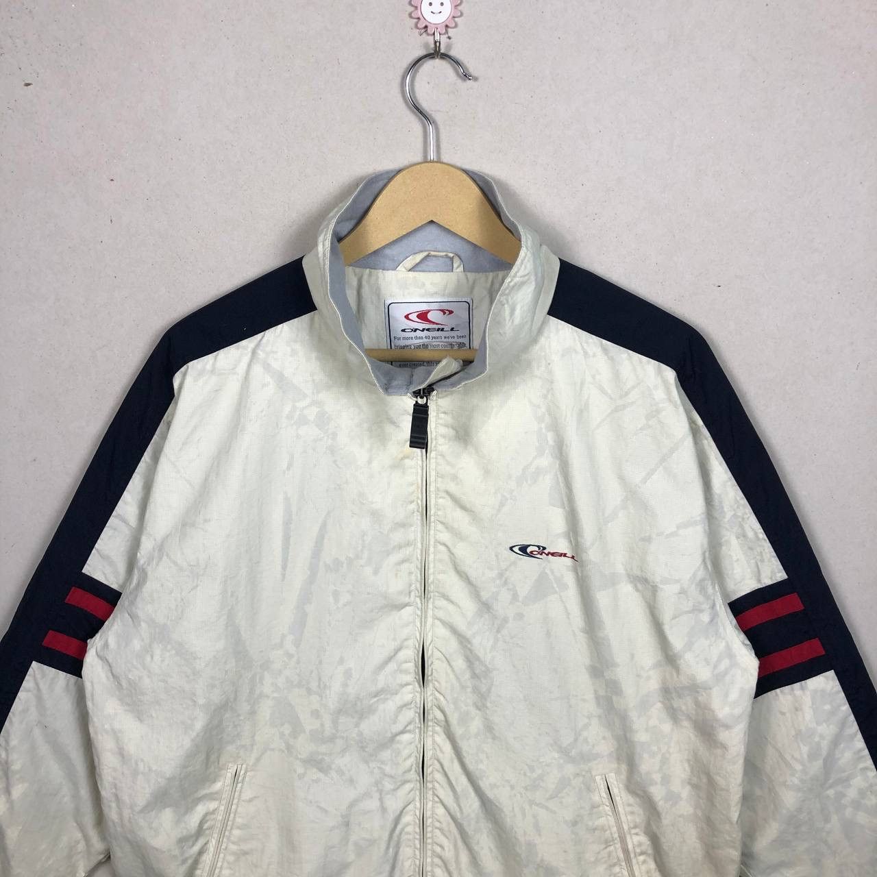 O'Neill Vintage 90s Oneill Surf Wear Surf Board Sweater Windbreaker Size US M / EU 48-50 / 2 - 3 Thumbnail