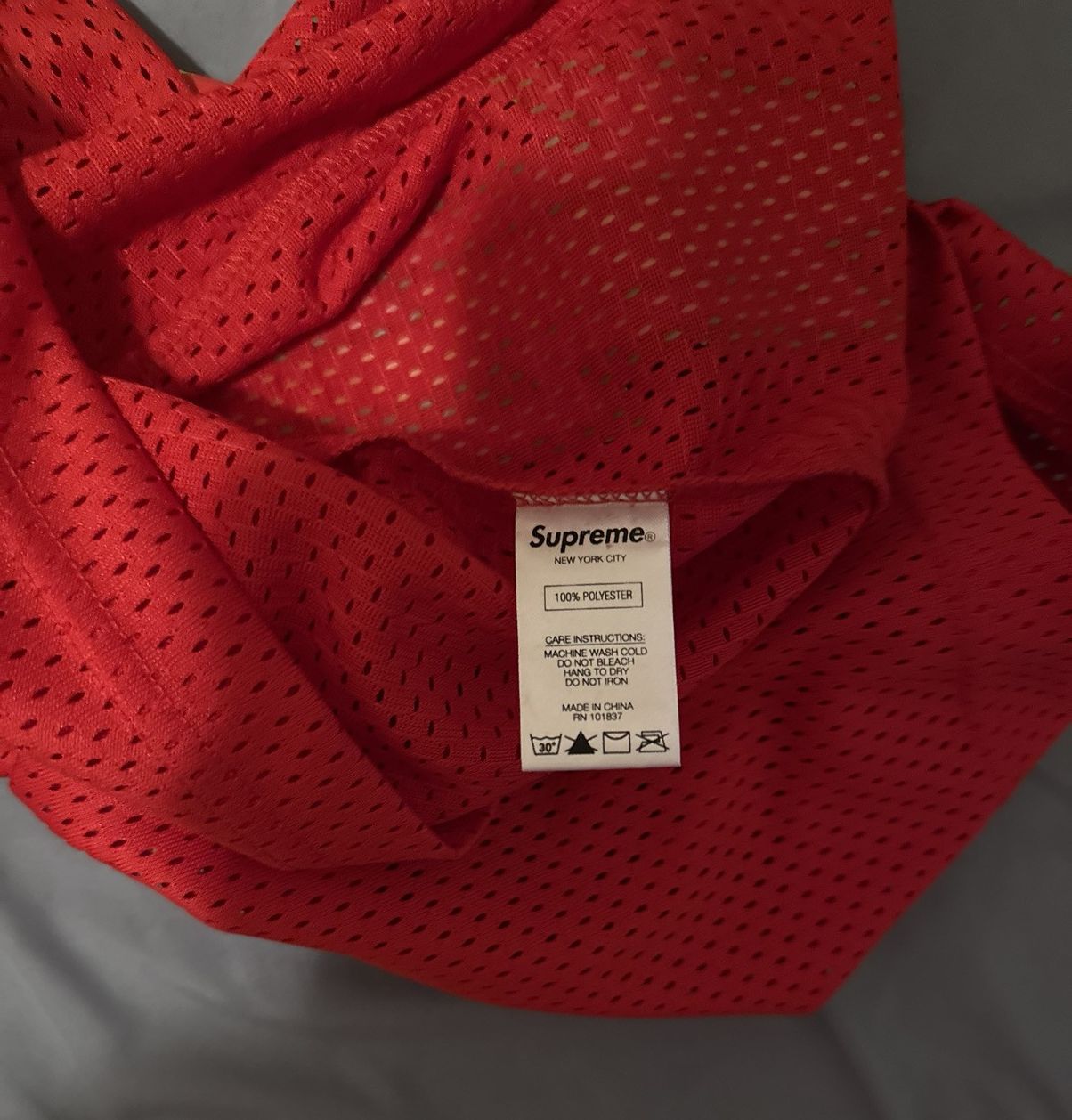 Supreme Supreme Bolt Jersey Red M Size US M / EU 48-50 / 2 - 4 Thumbnail