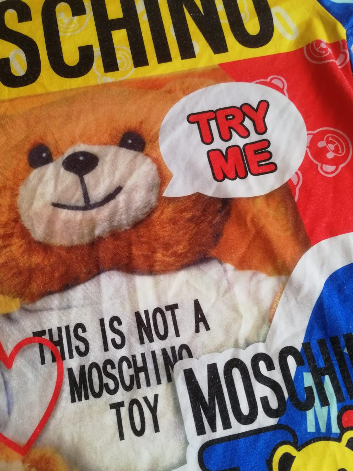 Moschino Moschino toy tshirt Size US M / EU 48-50 / 2 - 14 Thumbnail