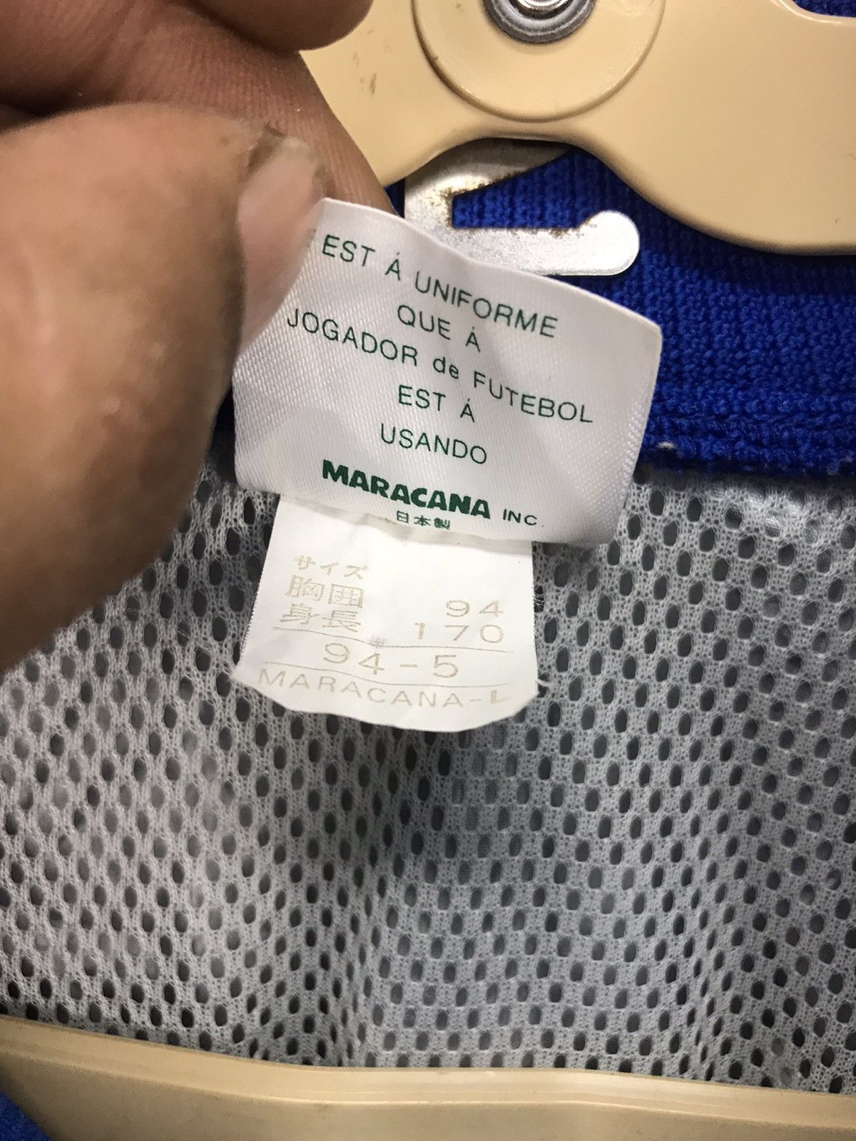 Japanese Brand × Vintage Vintage Tokyo gas school soccer jacket by maracana Size US M / EU 48-50 / 2 - 5 Thumbnail