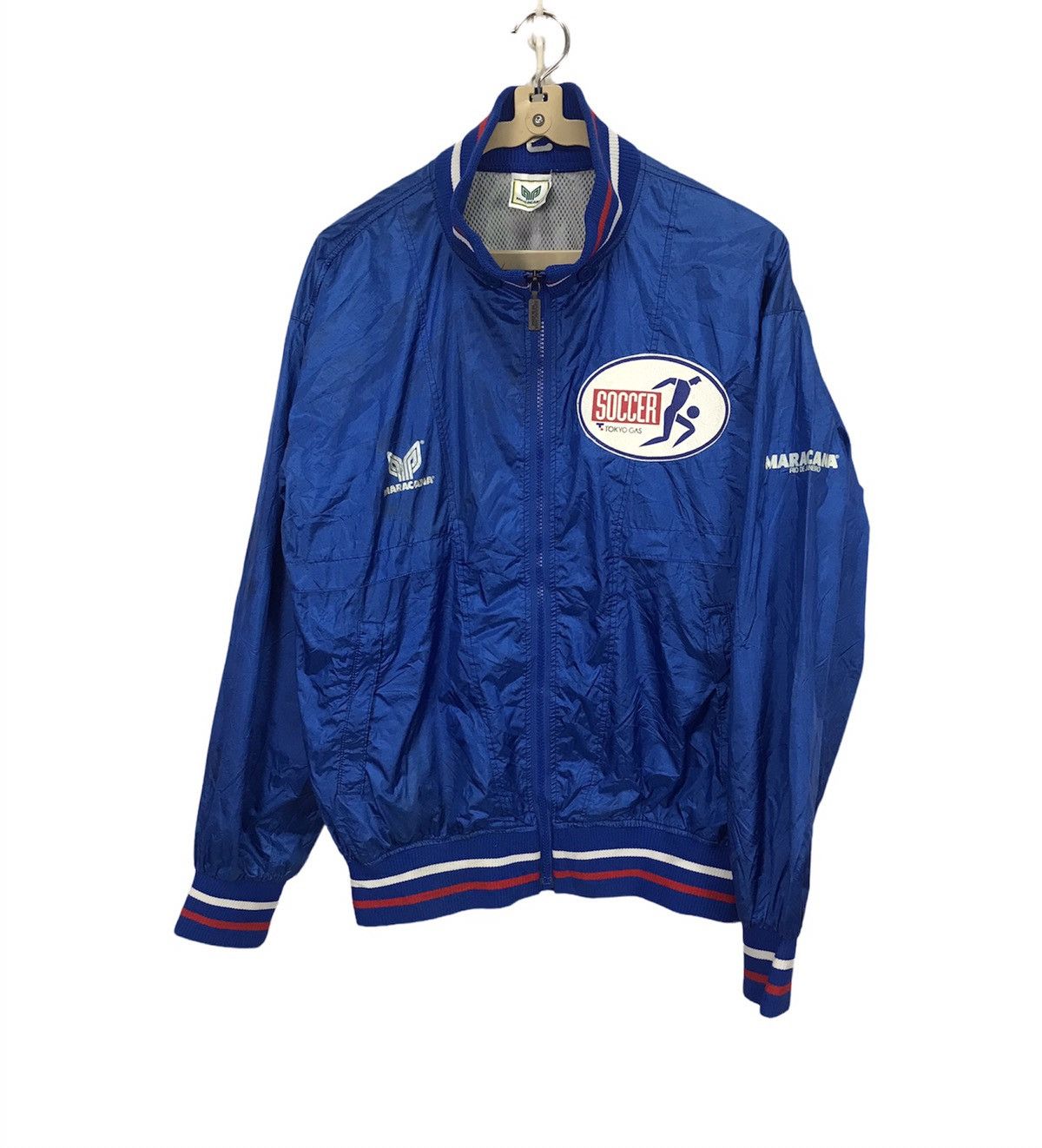 Vintage Tokyo gas school soccer jacket by maracana