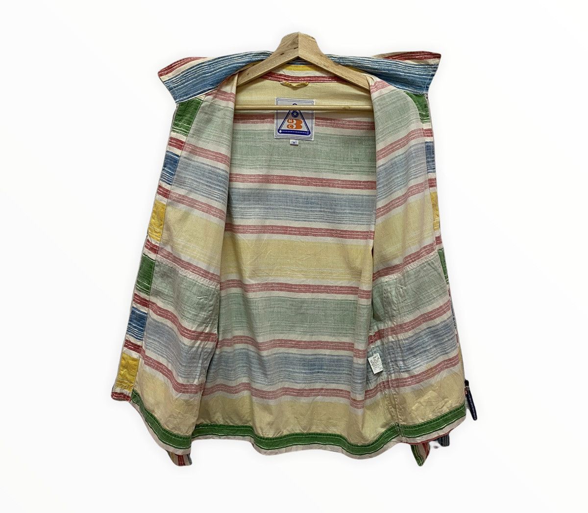 Nigel Cabourn 🔥NIGEL CABOURN MULTICOLOUR ZIPPER SHIRT Size US M / EU 48-50 / 2 - 5 Thumbnail