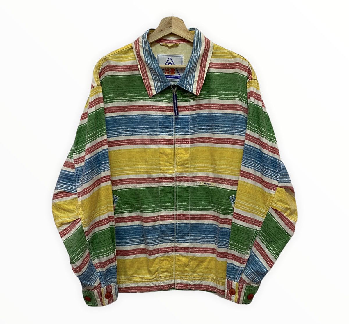 Nigel Cabourn 🔥NIGEL CABOURN MULTICOLOUR ZIPPER SHIRT Size US M / EU 48-50 / 2 - 1 Thumbnail