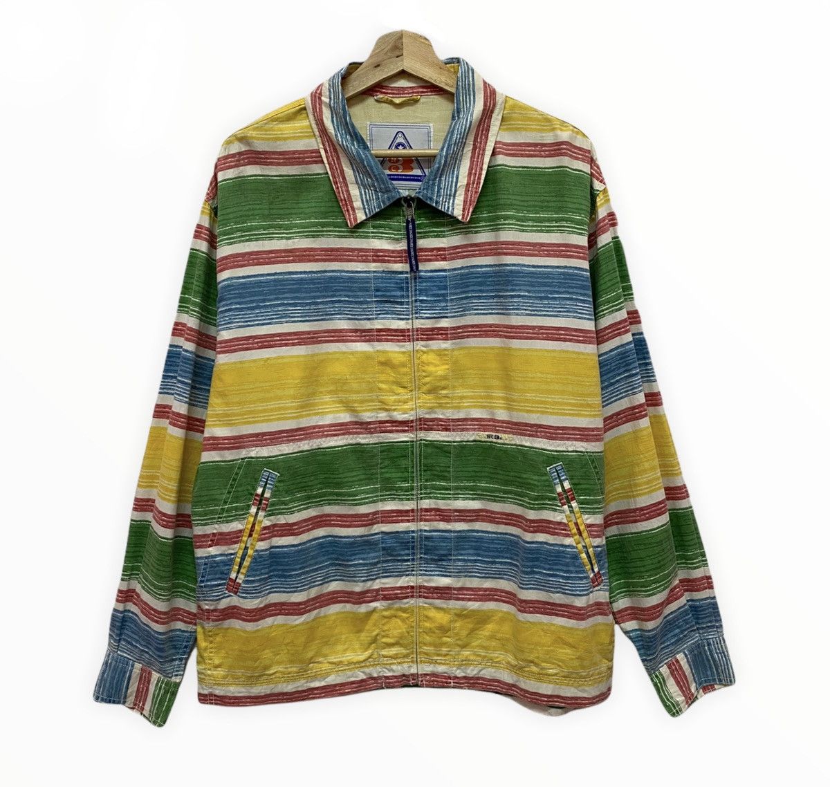 Nigel Cabourn 🔥NIGEL CABOURN MULTICOLOUR ZIPPER SHIRT Size US M / EU 48-50 / 2 - 2 Thumbnail