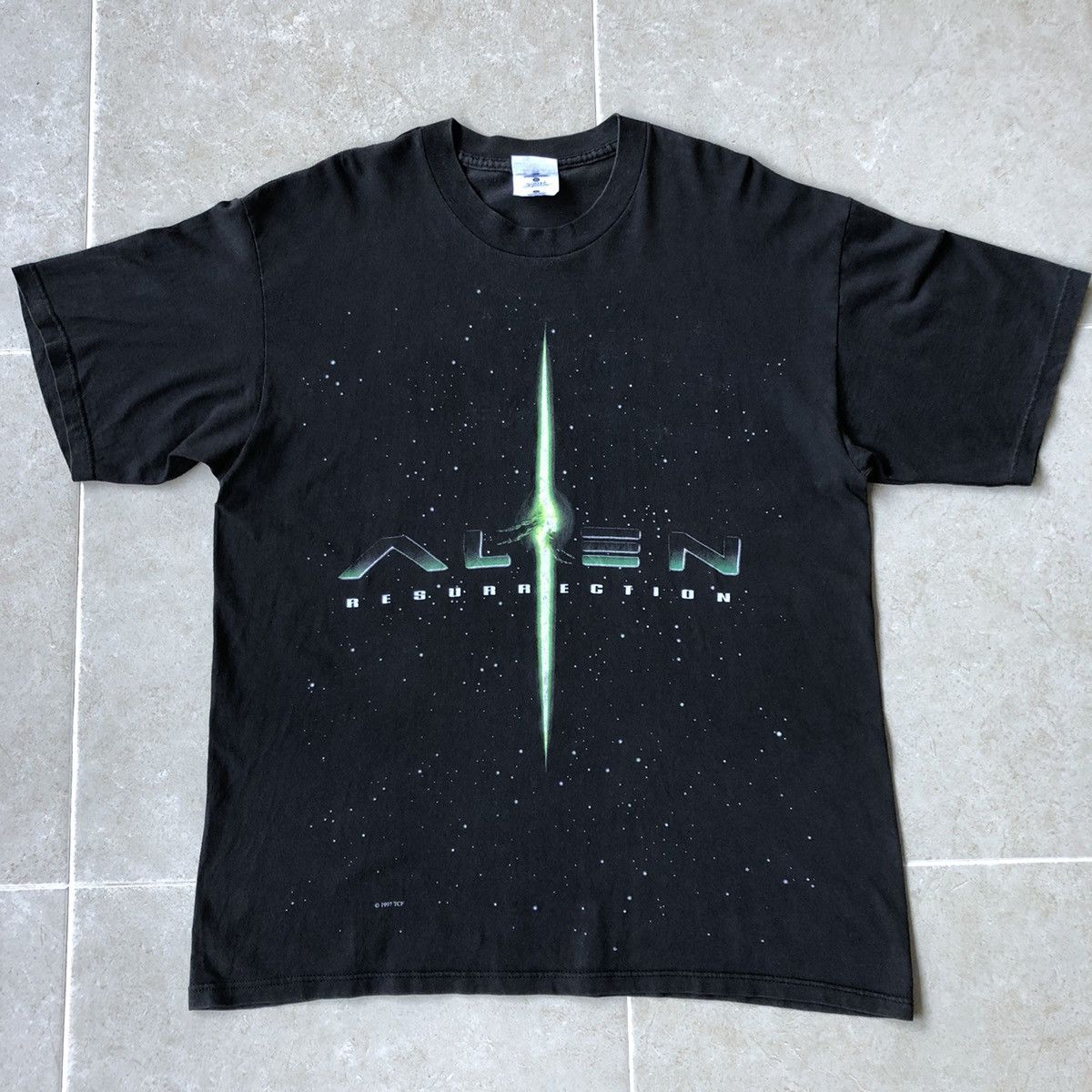 Band Tees Vintage 1997 Alien Resurrection Movie ERD GRUNGE T Shirt Size US L / EU 52-54 / 3 - 2 Thumbnail