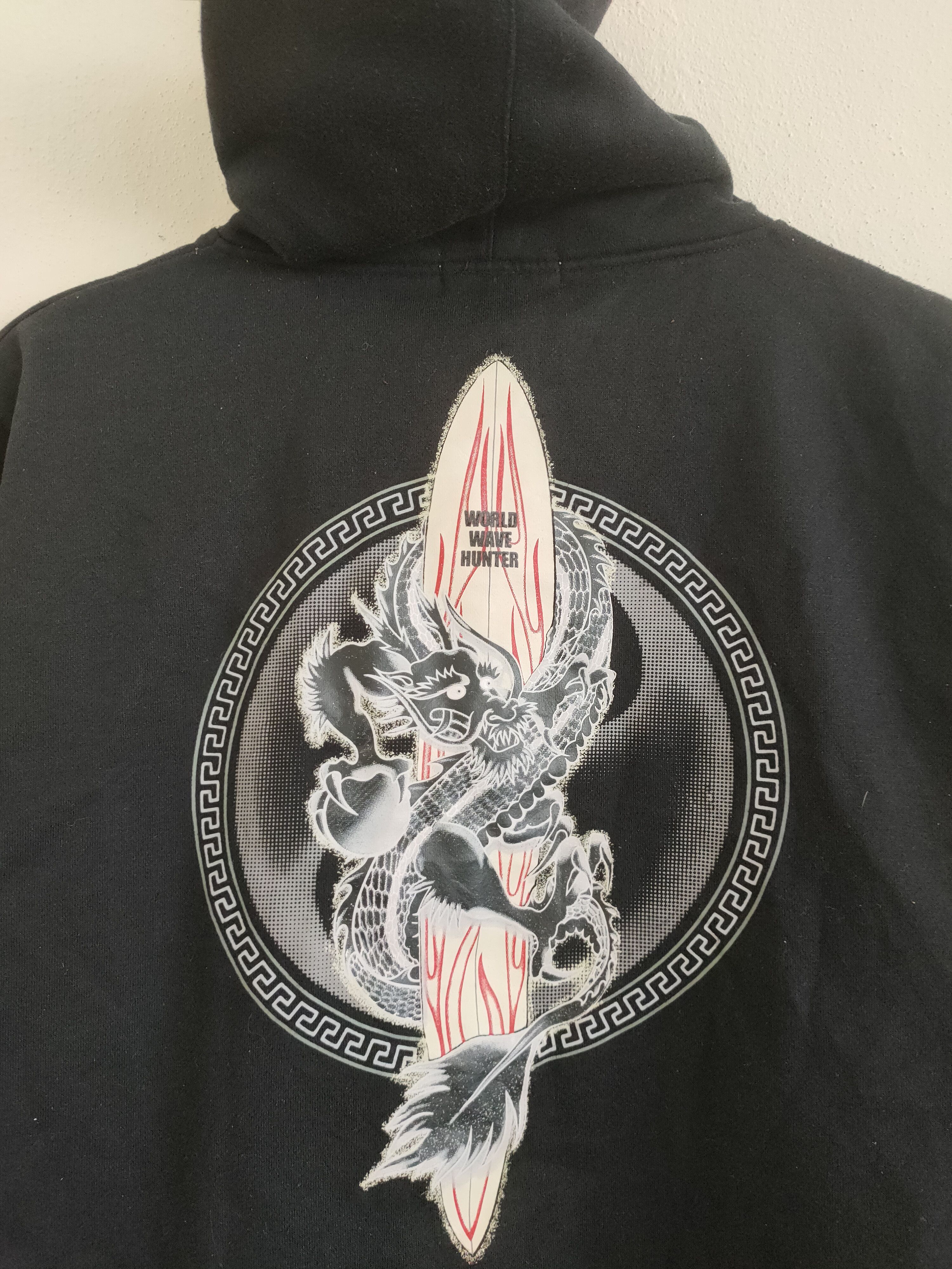 Japanese Brand × Vintage Vintage World Wave Hunter Big print Dragon Sweatshirts Size US M / EU 48-50 / 2 - 3 Thumbnail