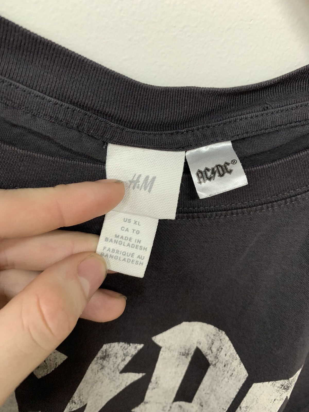 Tour Tee Retro Band AC/DC Live World Tour 79 T-Shirt | Grailed