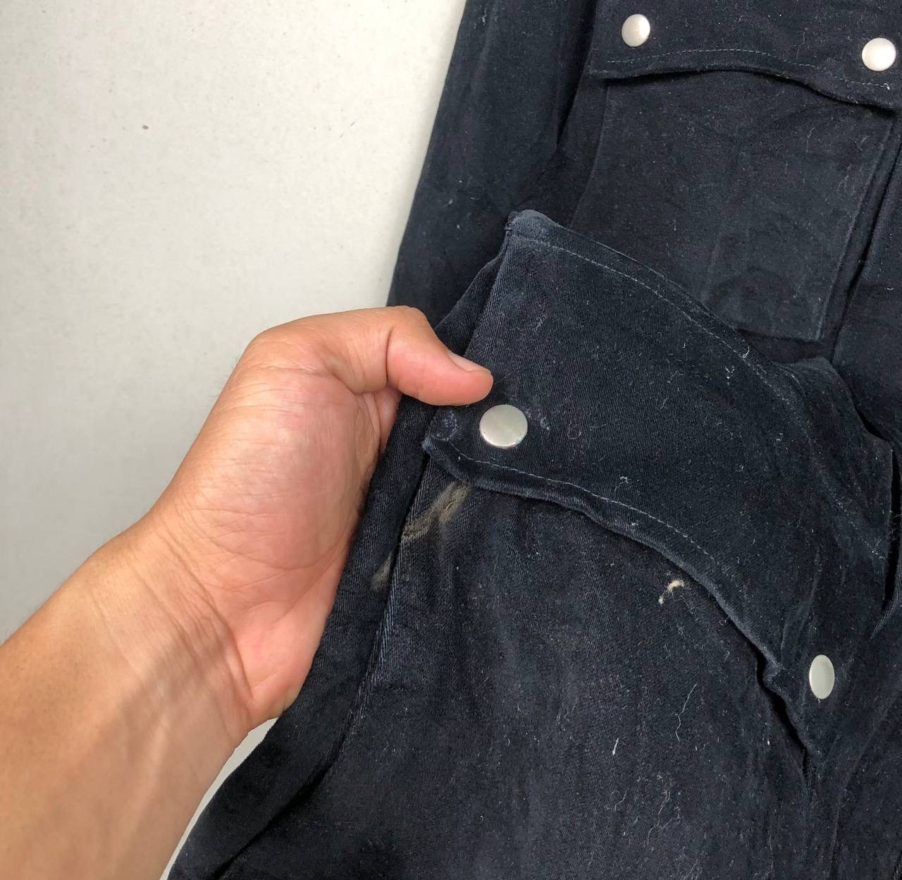 Katharine Hamnett London Vintage Katherine Hamnett London Blouson Suede Jacket Black Size US M / EU 48-50 / 2 - 7 Thumbnail