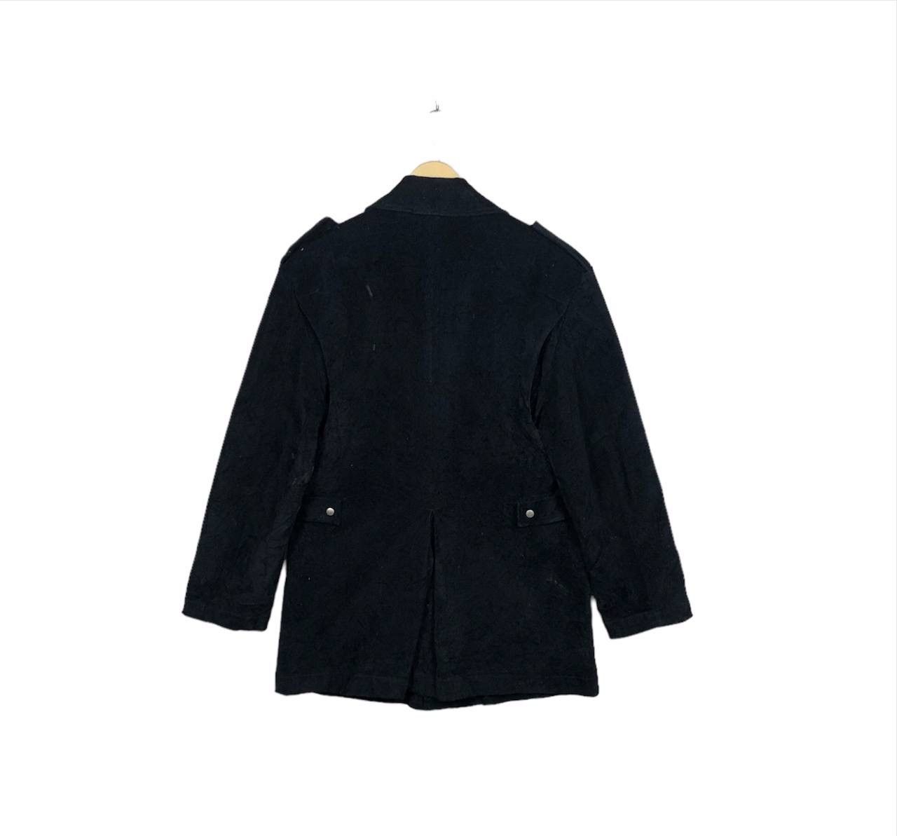 Katharine Hamnett London Vintage Katherine Hamnett London Blouson Suede Jacket Black Size US M / EU 48-50 / 2 - 2 Thumbnail