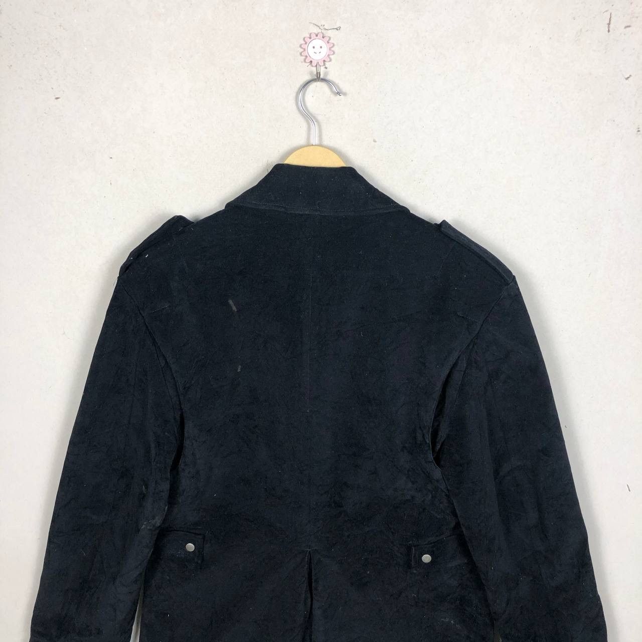 Katharine Hamnett London Vintage Katherine Hamnett London Blouson Suede Jacket Black Size US M / EU 48-50 / 2 - 4 Thumbnail
