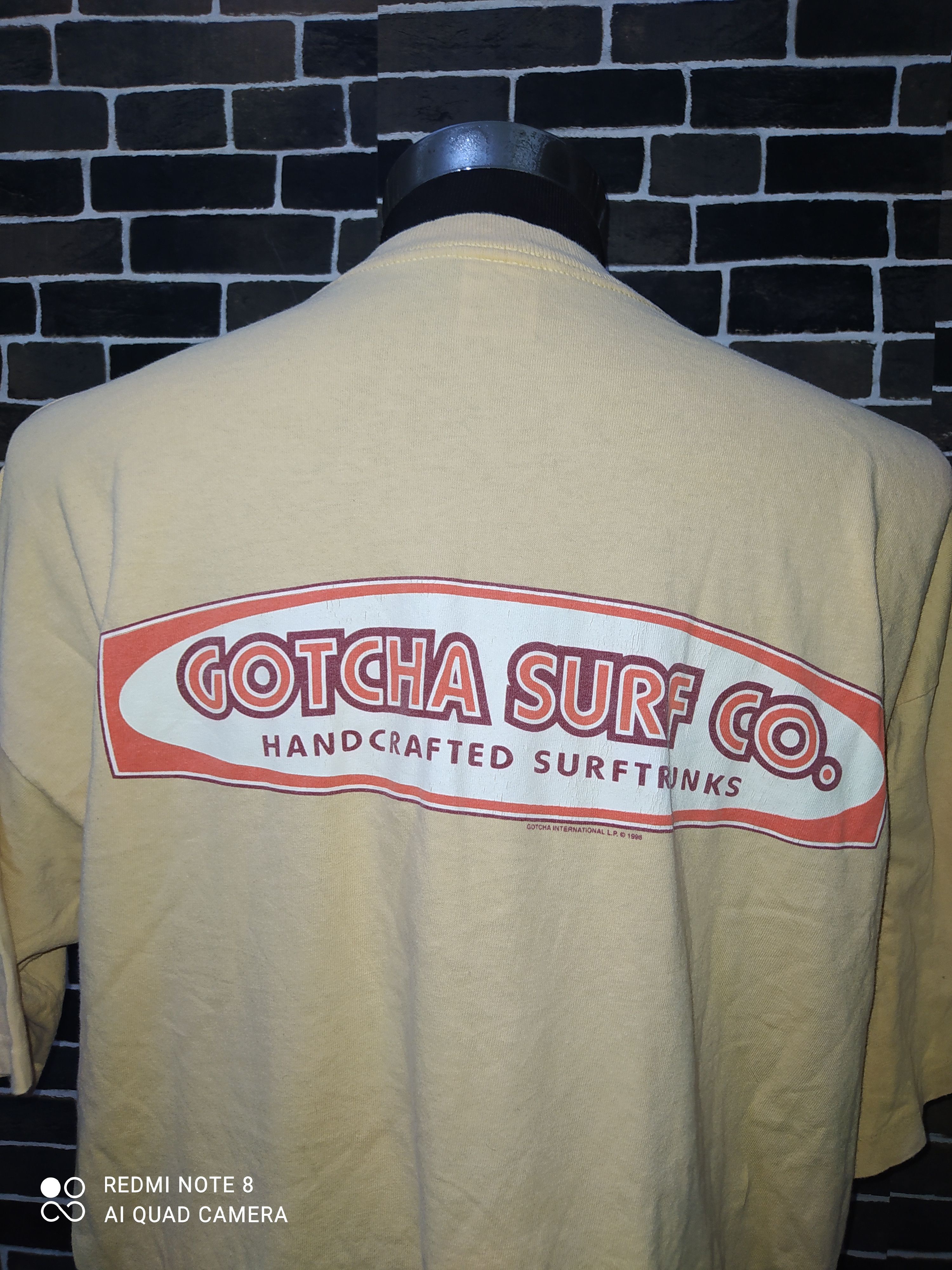 Gotcha × Vintage Vintage 90s Gotcha Surf Co Tshirt Size US XL / EU 56 / 4 - 4 Thumbnail