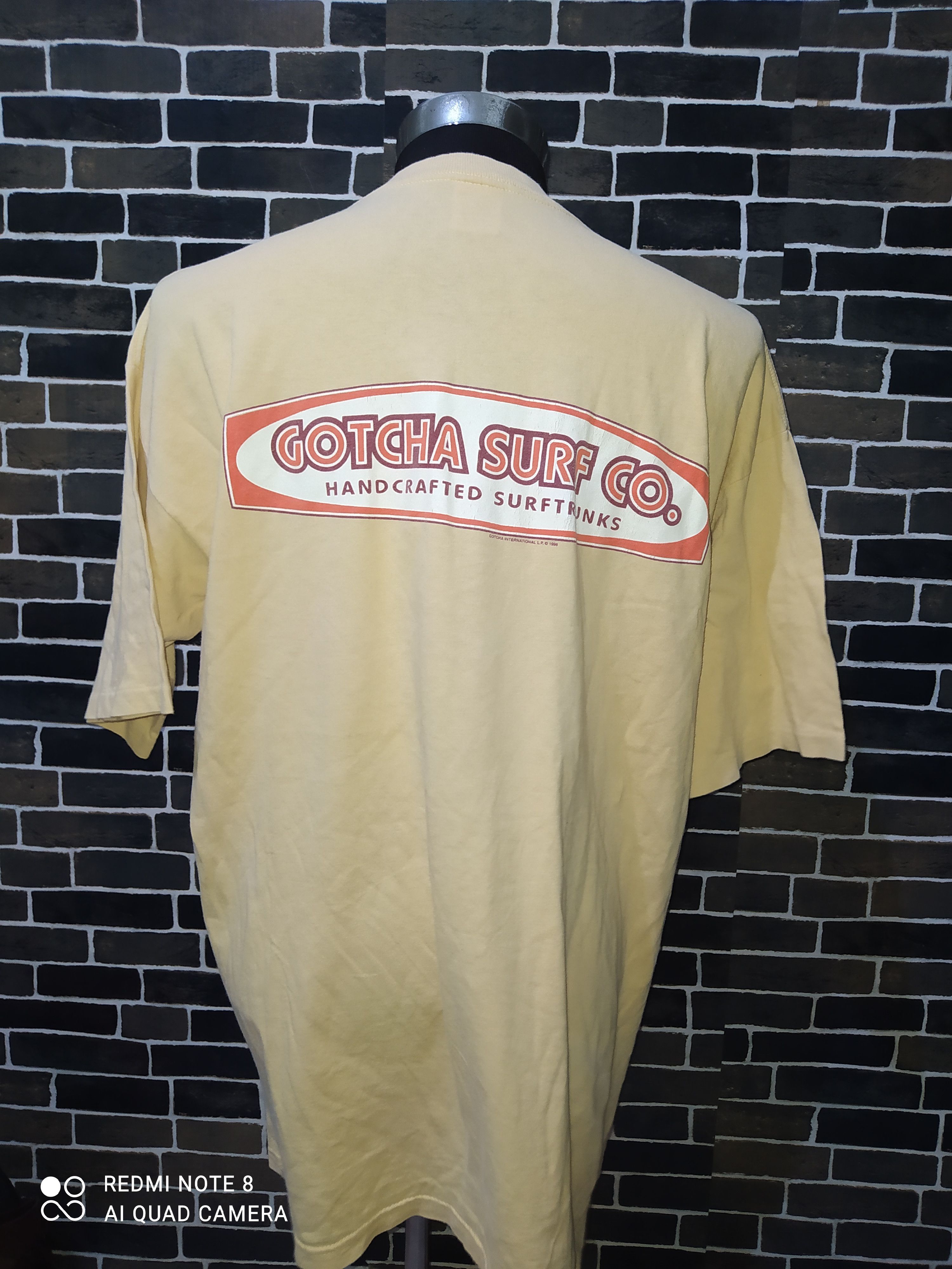 Gotcha × Vintage Vintage 90s Gotcha Surf Co Tshirt Size US XL / EU 56 / 4 - 1 Thumbnail
