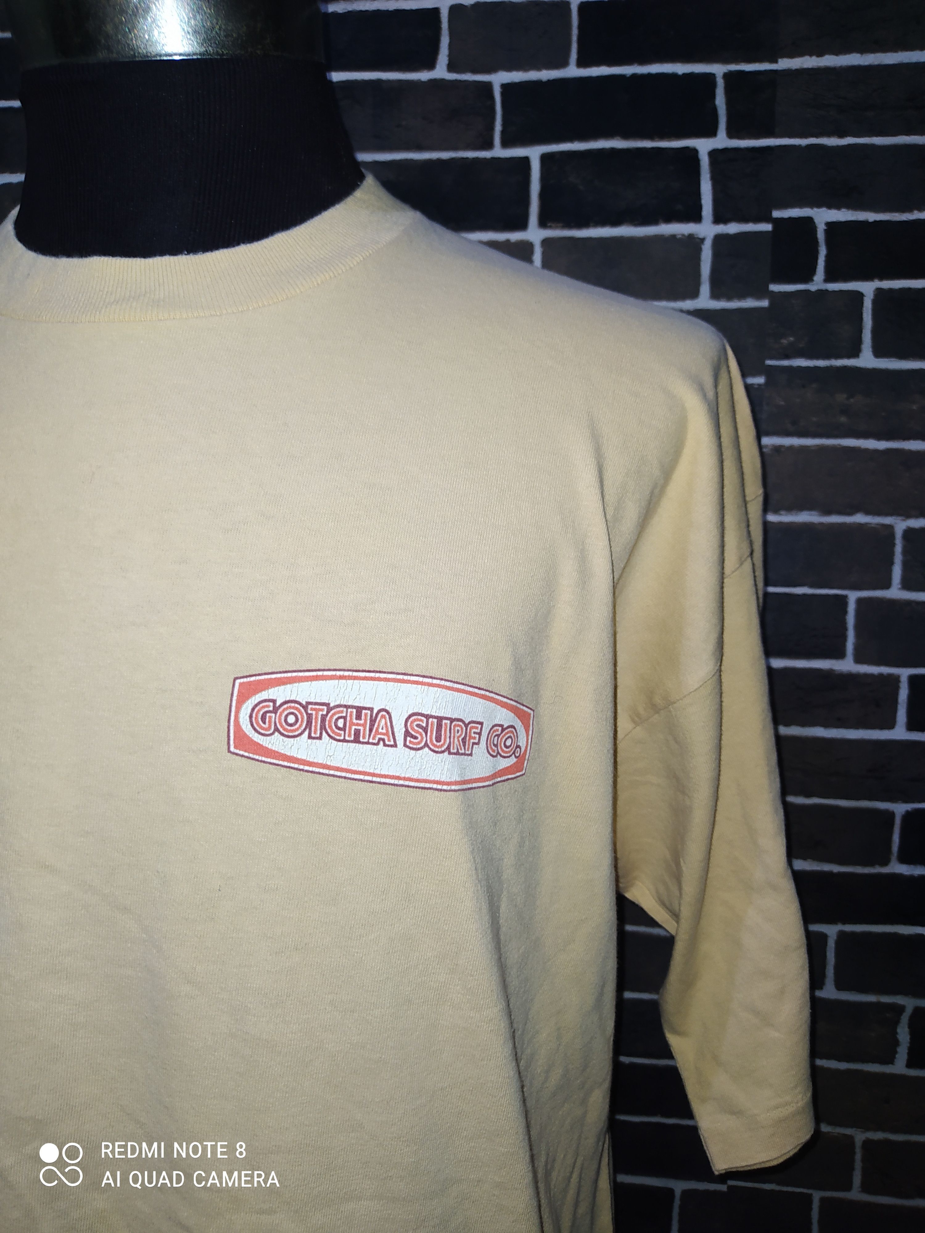 Gotcha × Vintage Vintage 90s Gotcha Surf Co Tshirt Size US XL / EU 56 / 4 - 6 Thumbnail