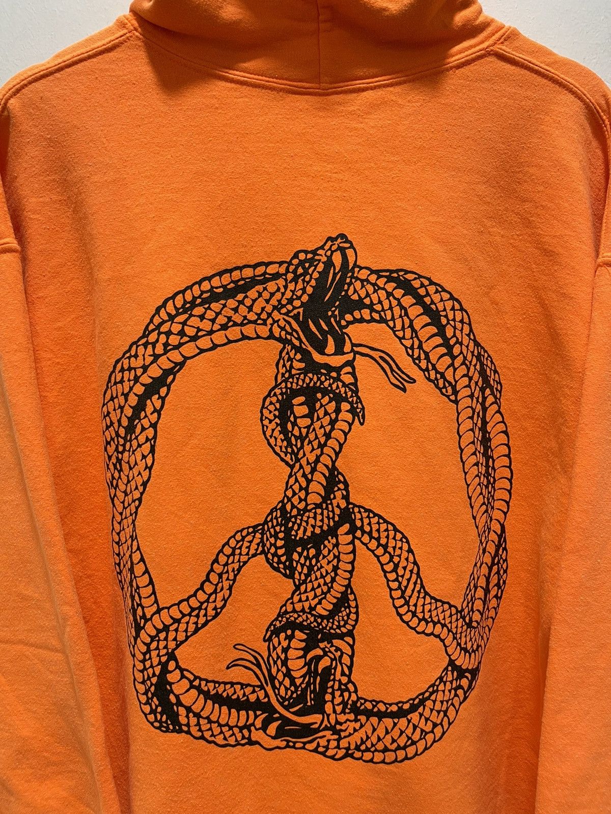 Gildan × Japanese Brand × Vintage VINTAGE ZAPANESE COBRA SNAKE BIG LOGO TATTOO STYLE HOODIE Size US L / EU 52-54 / 3 - 2 Thumbnail