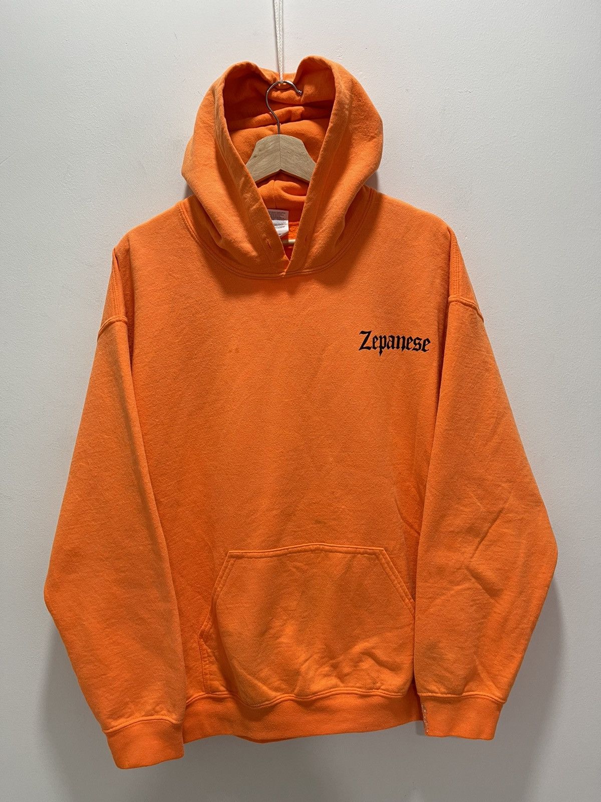 Gildan × Japanese Brand × Vintage VINTAGE ZAPANESE COBRA SNAKE BIG LOGO TATTOO STYLE HOODIE Size US L / EU 52-54 / 3 - 3 Thumbnail