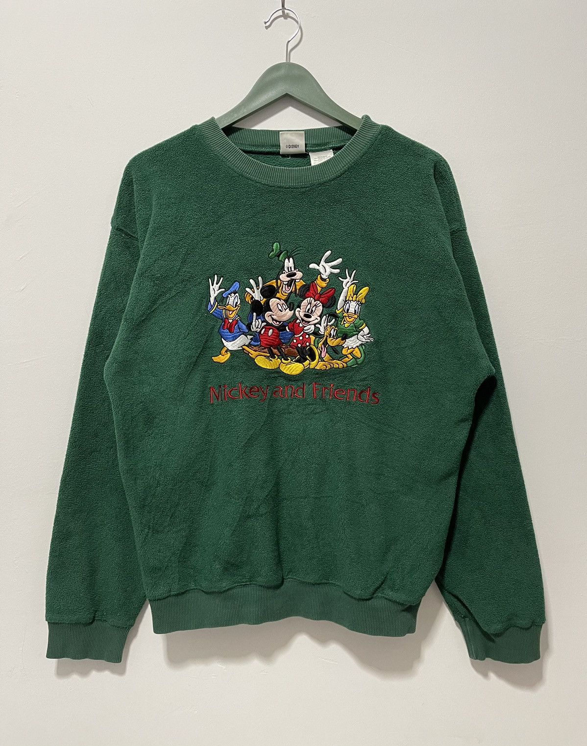 Cartoon Network × Disney × Vintage VINTAGE MICKEY AND FRIENDS DISNEY FLEECE SWEATSHIRT Size US S / EU 44-46 / 1 - 1 Thumbnail