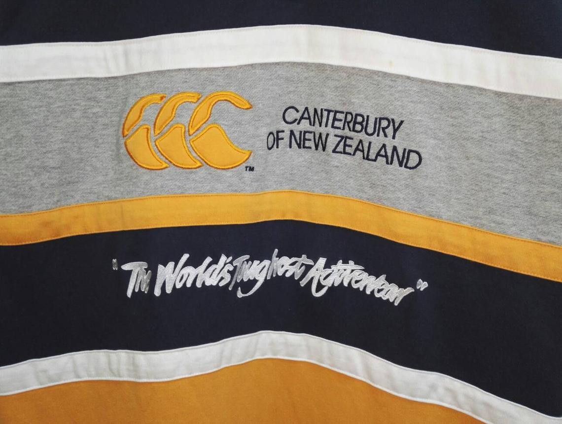 All Blacks Vintage Canterbury Of New Zealand All Black Size US M / EU 48-50 / 2 - 2 Thumbnail
