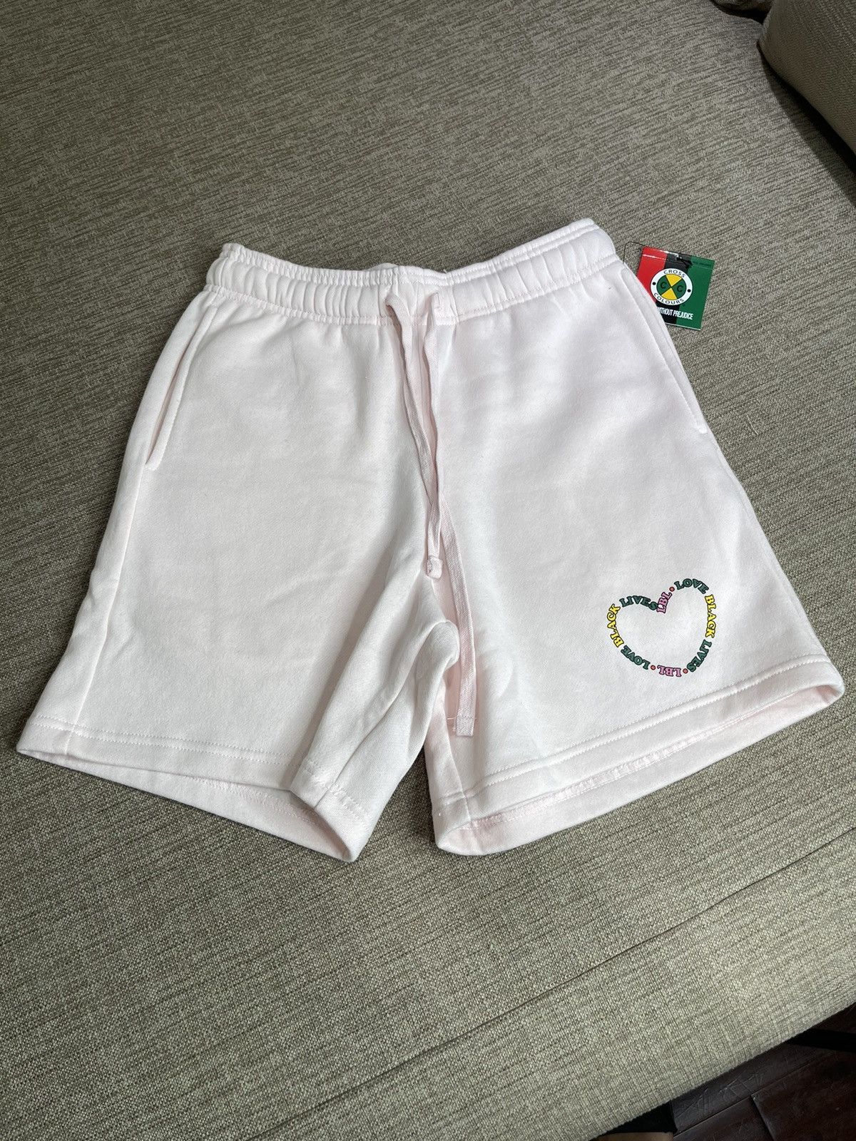 Cross Colours Cross Colours Pink Shorts - (Size Small) Size US 32 / EU 48 - 5 Thumbnail