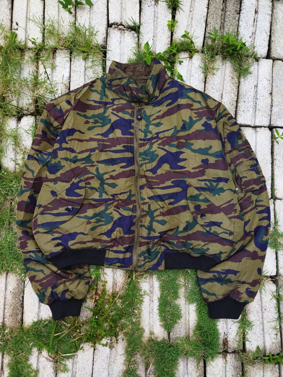 Jean Paul Gaultier Vintage Junior Gaultier Camo Cropped Oversize 