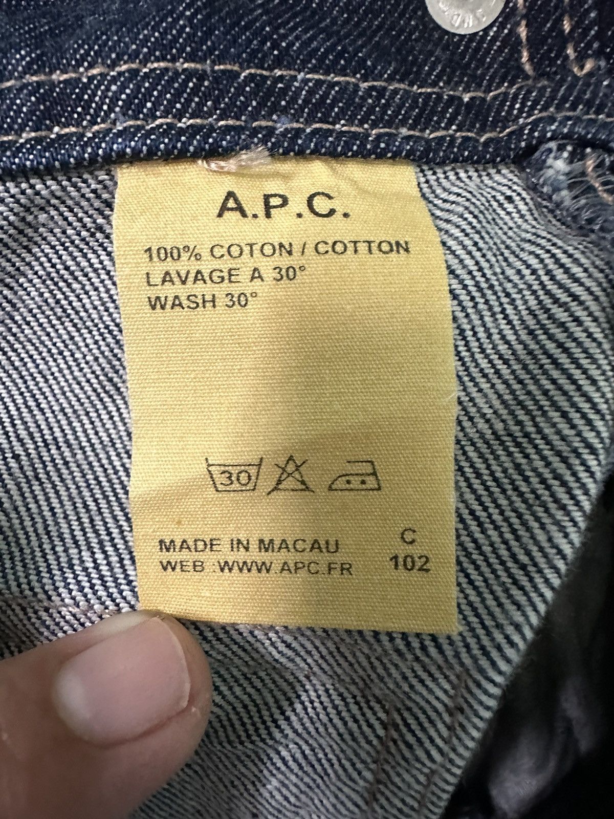 A.P.C. A.P.C DENIM OVERALL DRESS Size S / US 4 / IT 40 - 8 Thumbnail
