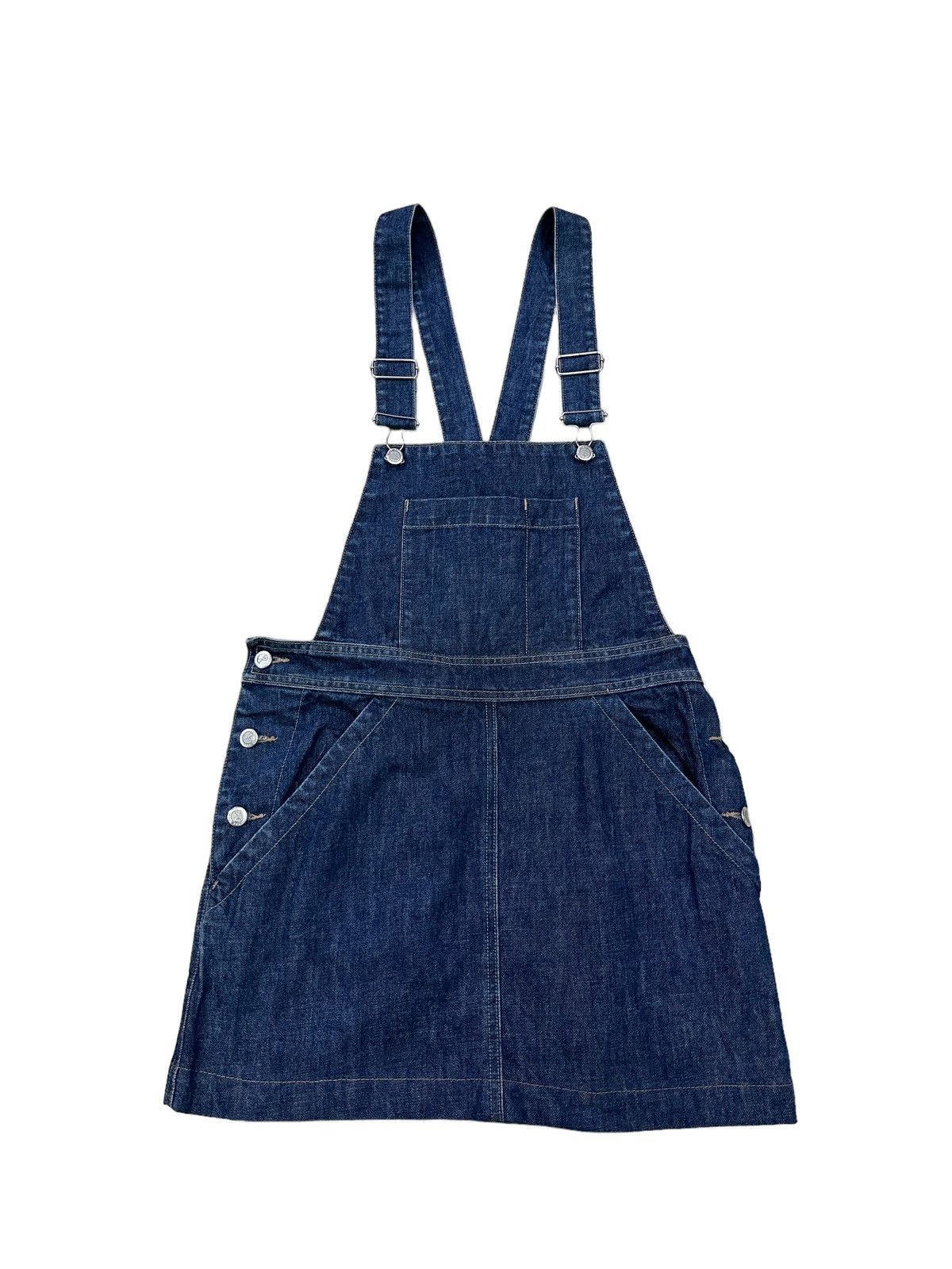 A.P.C. A.P.C DENIM OVERALL DRESS Size S / US 4 / IT 40 - 1 Thumbnail