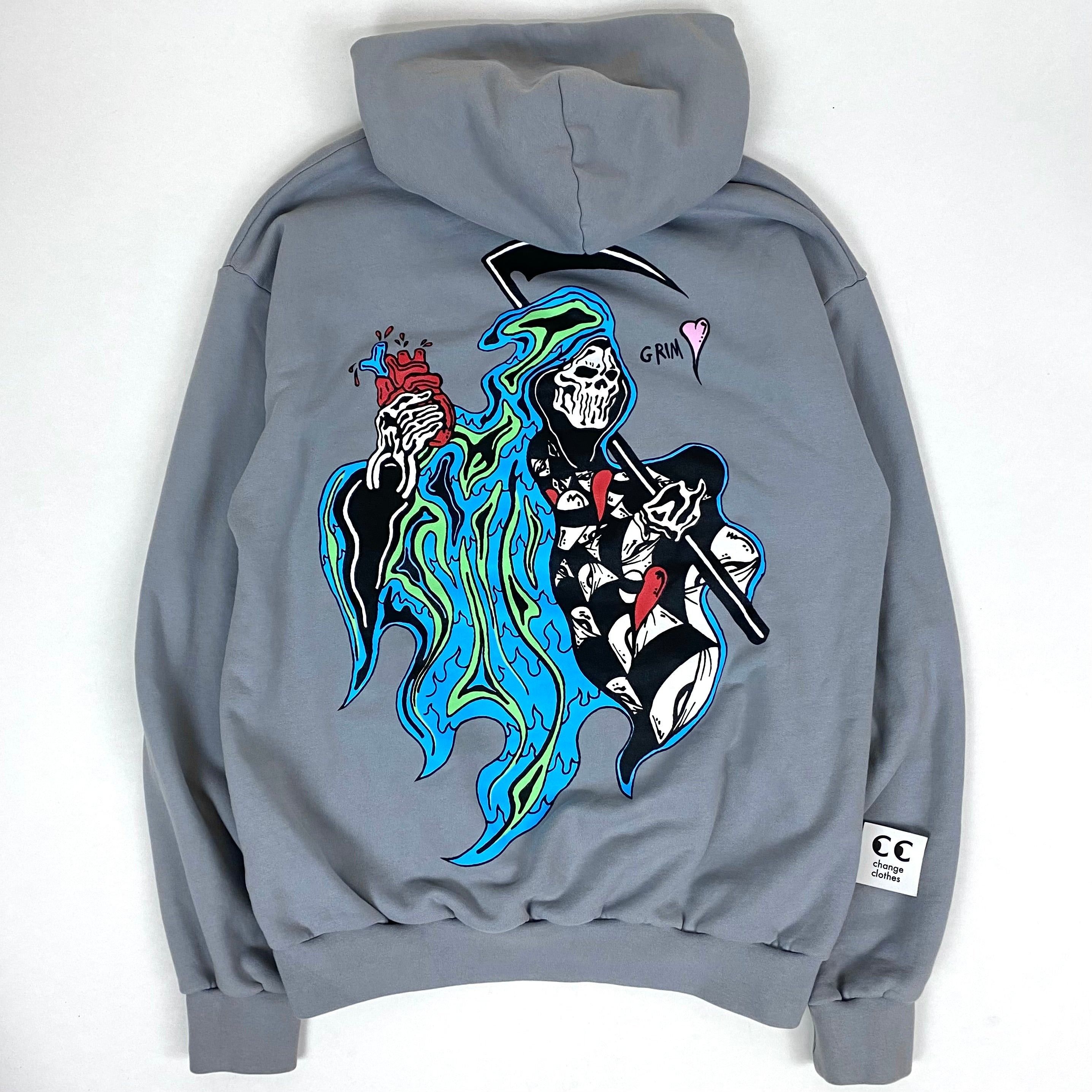 warren lotas mattyboy reaper hoodie scythe on the pulse RARE