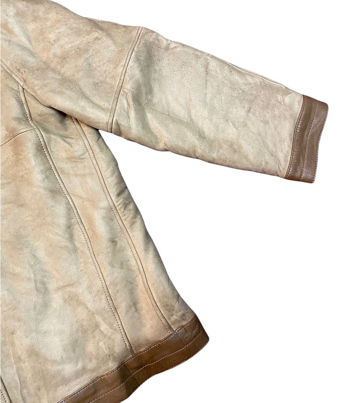 Balmain Sheepskin Jacket Pierre Balmain Vintage Leather Coat Size US M / EU 48-50 / 2 - 11 Thumbnail