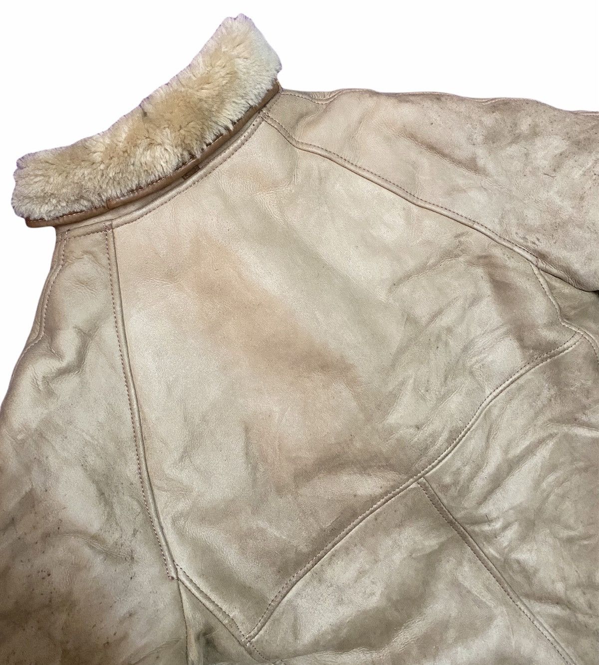 Balmain Sheepskin Jacket Pierre Balmain Vintage Leather Coat Size US M / EU 48-50 / 2 - 10 Thumbnail