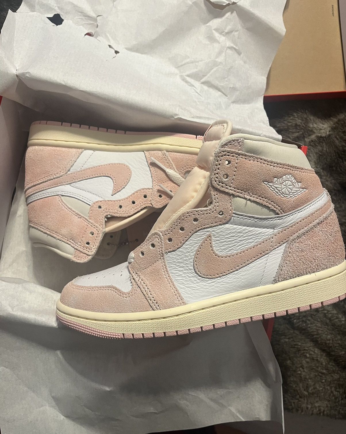 jordan 1 shell pink