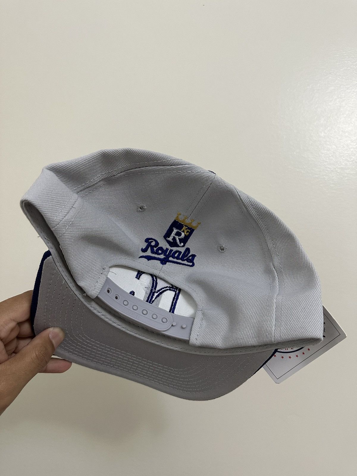 Vintage 90s Kansas City Royals Vintage Snapback Youngan Rare Size ONE SIZE - 3 Thumbnail