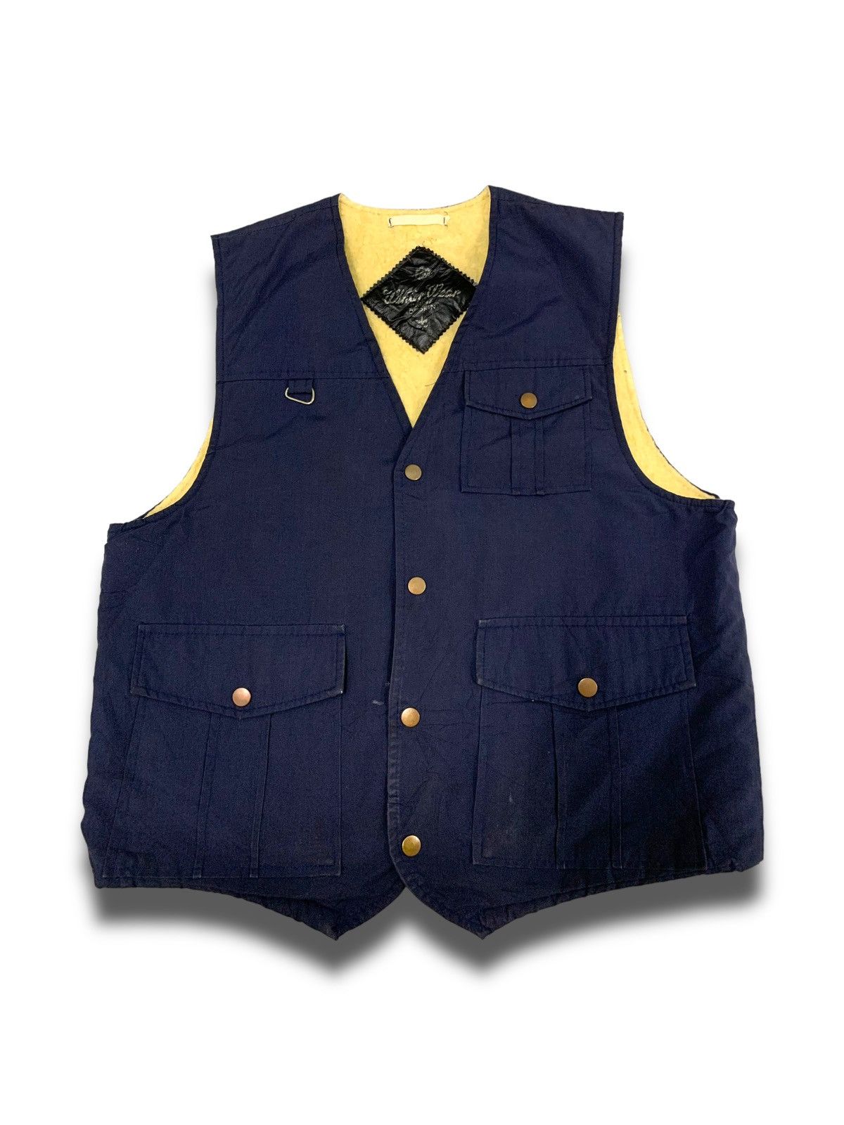 Japanese Brand × Vintage Vintage Japanese Street Winter Wear Multi Pocket Vest Size US M / EU 48-50 / 2 - 1 Thumbnail