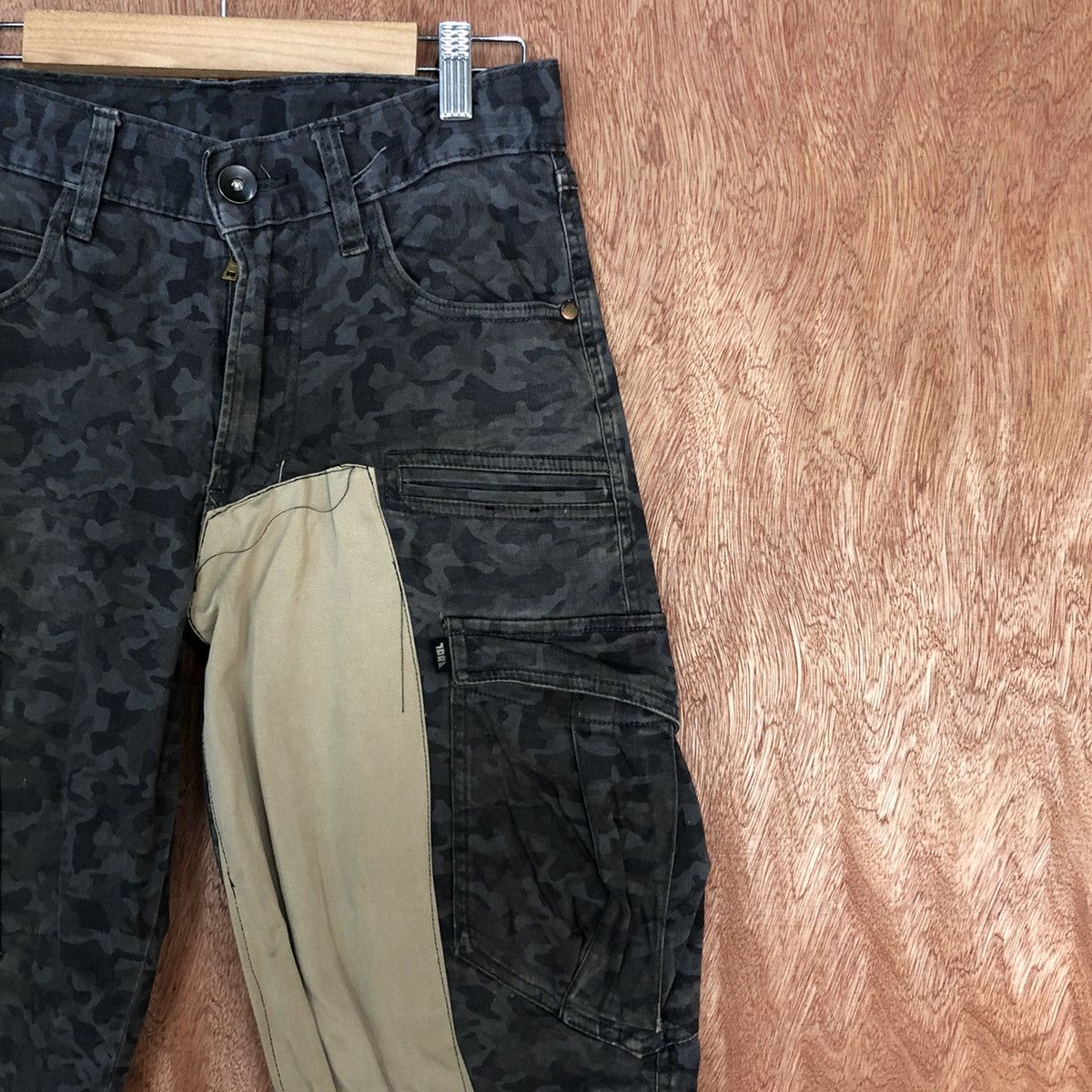 Japanese Brand DLL Tora japan reworked camo custom Cargo Pants #c923 Size US 28 / EU 44 - 5 Thumbnail