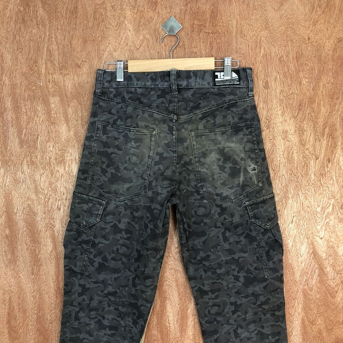 Japanese Brand DLL Tora japan reworked camo custom Cargo Pants #c923 Size US 28 / EU 44 - 10 Thumbnail