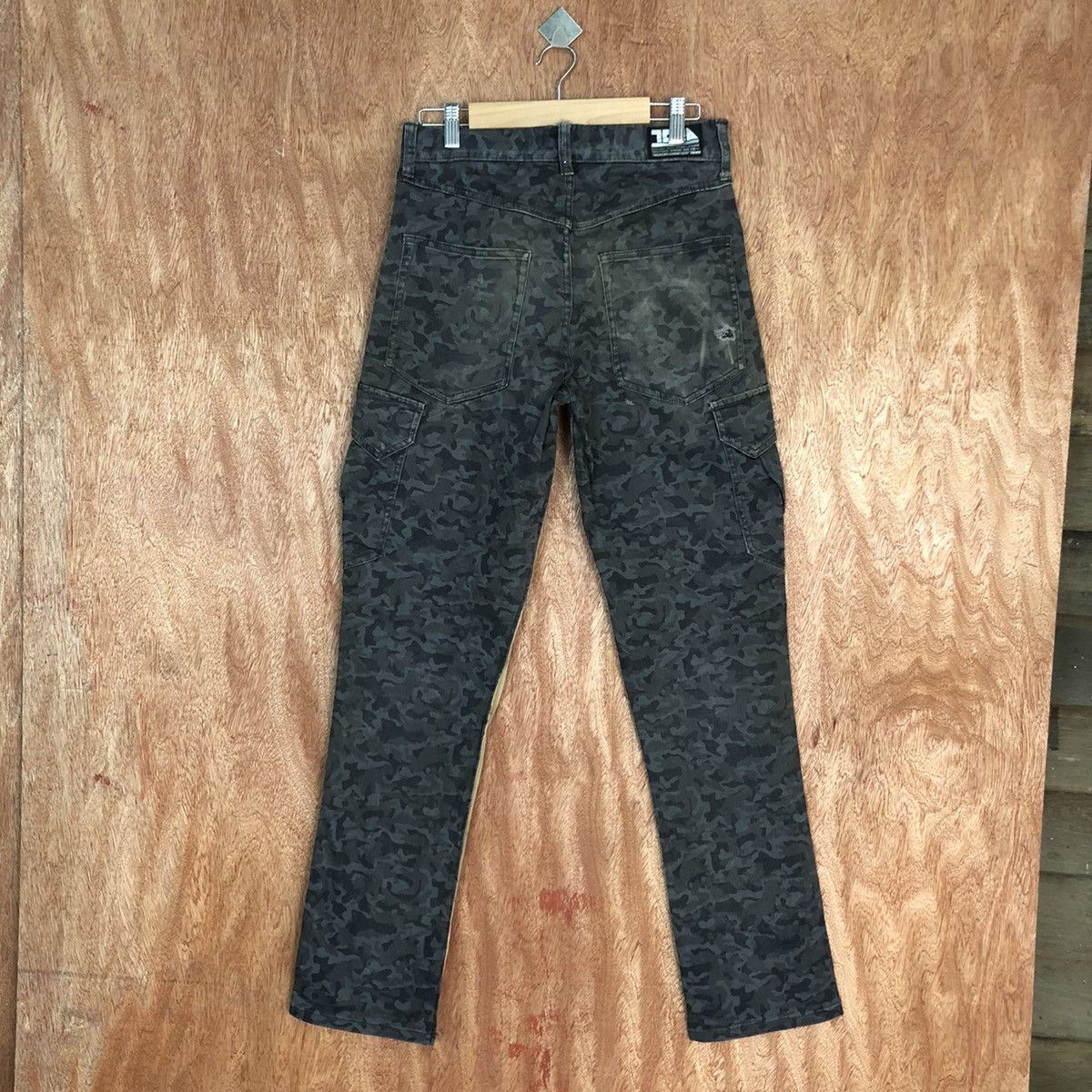 Japanese Brand DLL Tora japan reworked camo custom Cargo Pants #c923 Size US 28 / EU 44 - 9 Thumbnail
