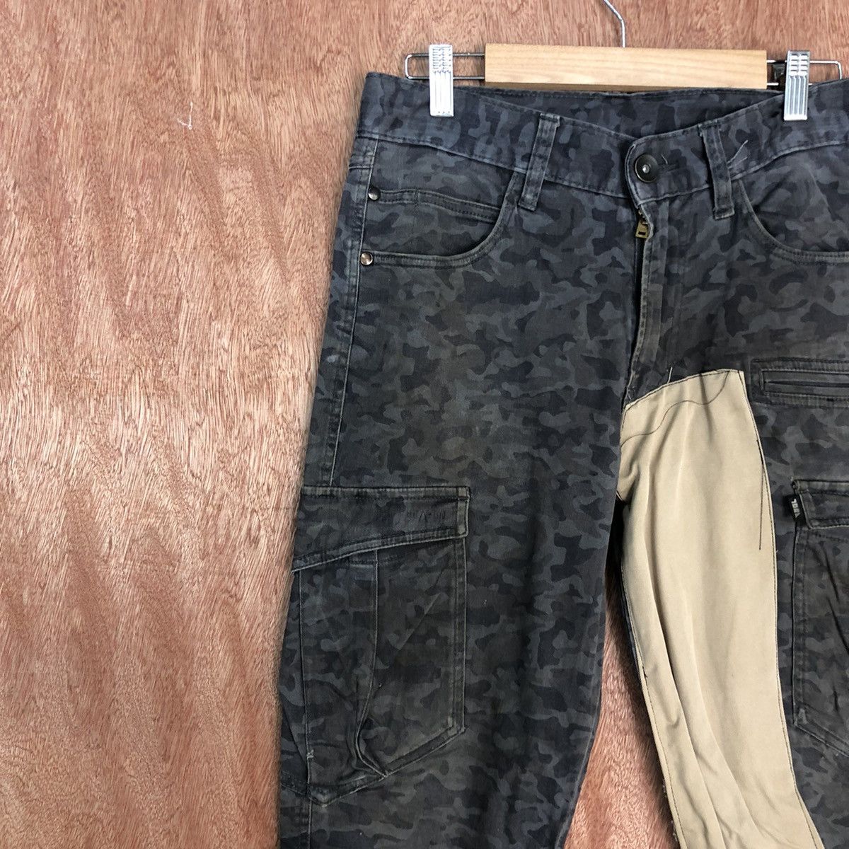 Japanese Brand DLL Tora japan reworked camo custom Cargo Pants #c923 Size US 28 / EU 44 - 6 Thumbnail