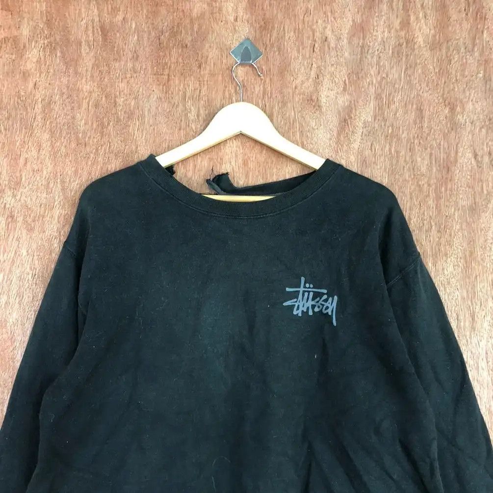 Stussy 90s Stussy Big Dragon distressed thrased Sweatshirt #H327 DL Size US M / EU 48-50 / 2 - 14 Thumbnail
