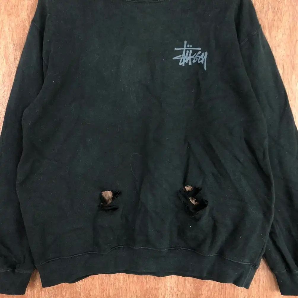 Stussy 90s Stussy Big Dragon distressed thrased Sweatshirt #H327 DL Size US M / EU 48-50 / 2 - 13 Thumbnail