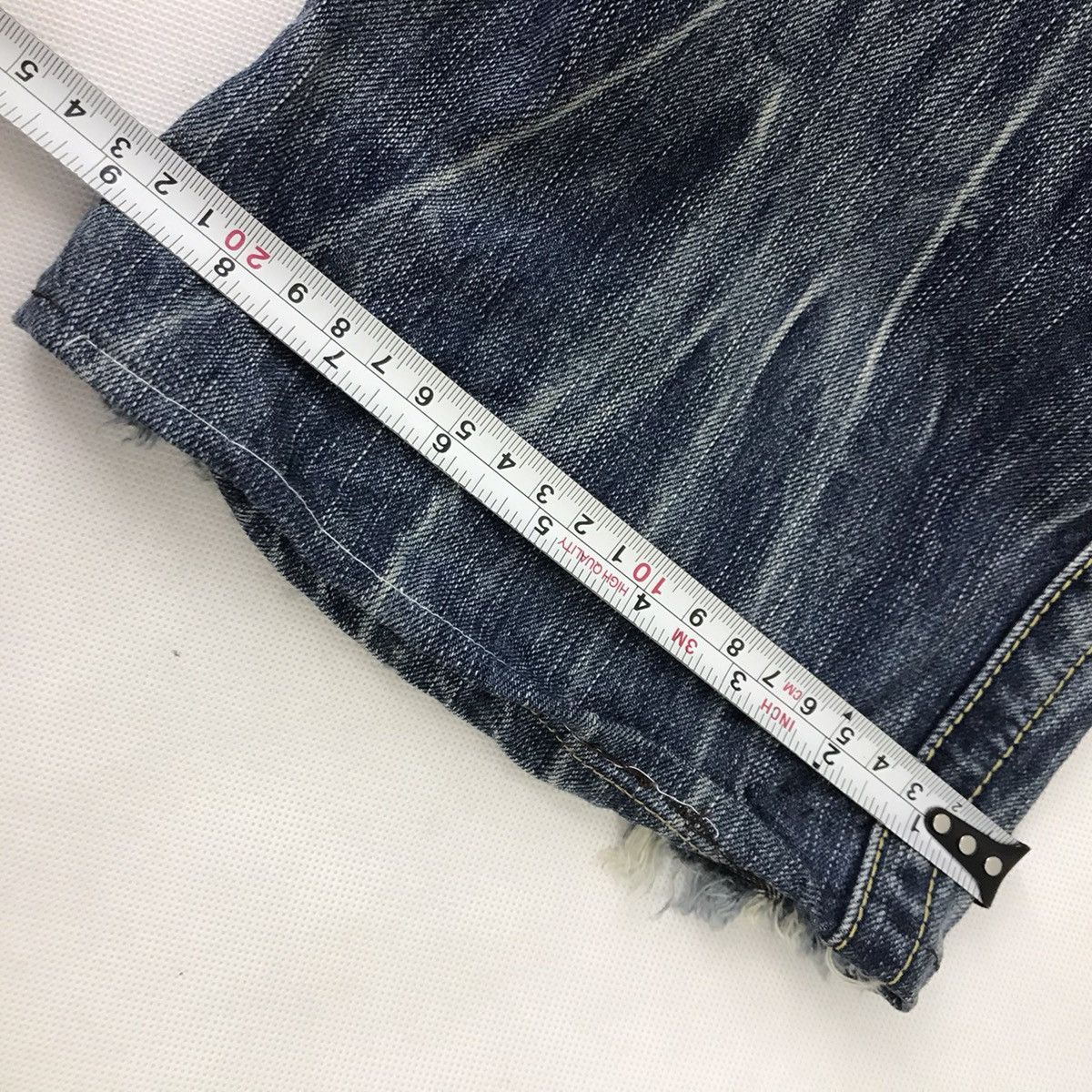 Other Blue Way Japan Bootcut Denim distressed Pant jeans Size US 30 / EU 46 - 14 Thumbnail
