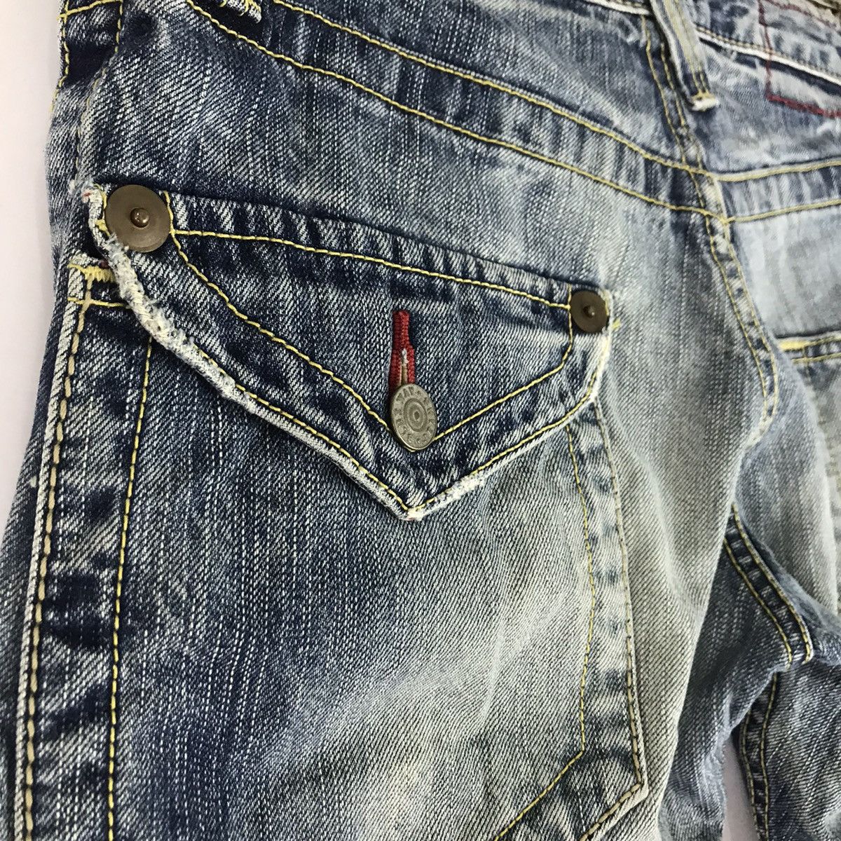 Other Blue Way Japan Bootcut Denim distressed Pant jeans Size US 30 / EU 46 - 9 Thumbnail