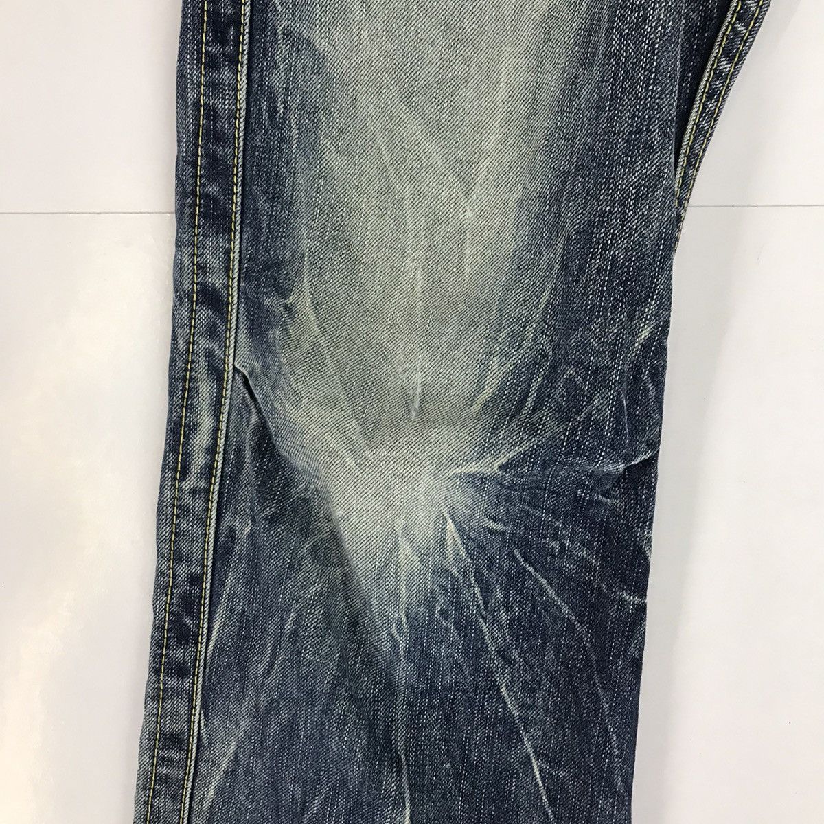 Other Blue Way Japan Bootcut Denim distressed Pant jeans Size US 30 / EU 46 - 5 Thumbnail
