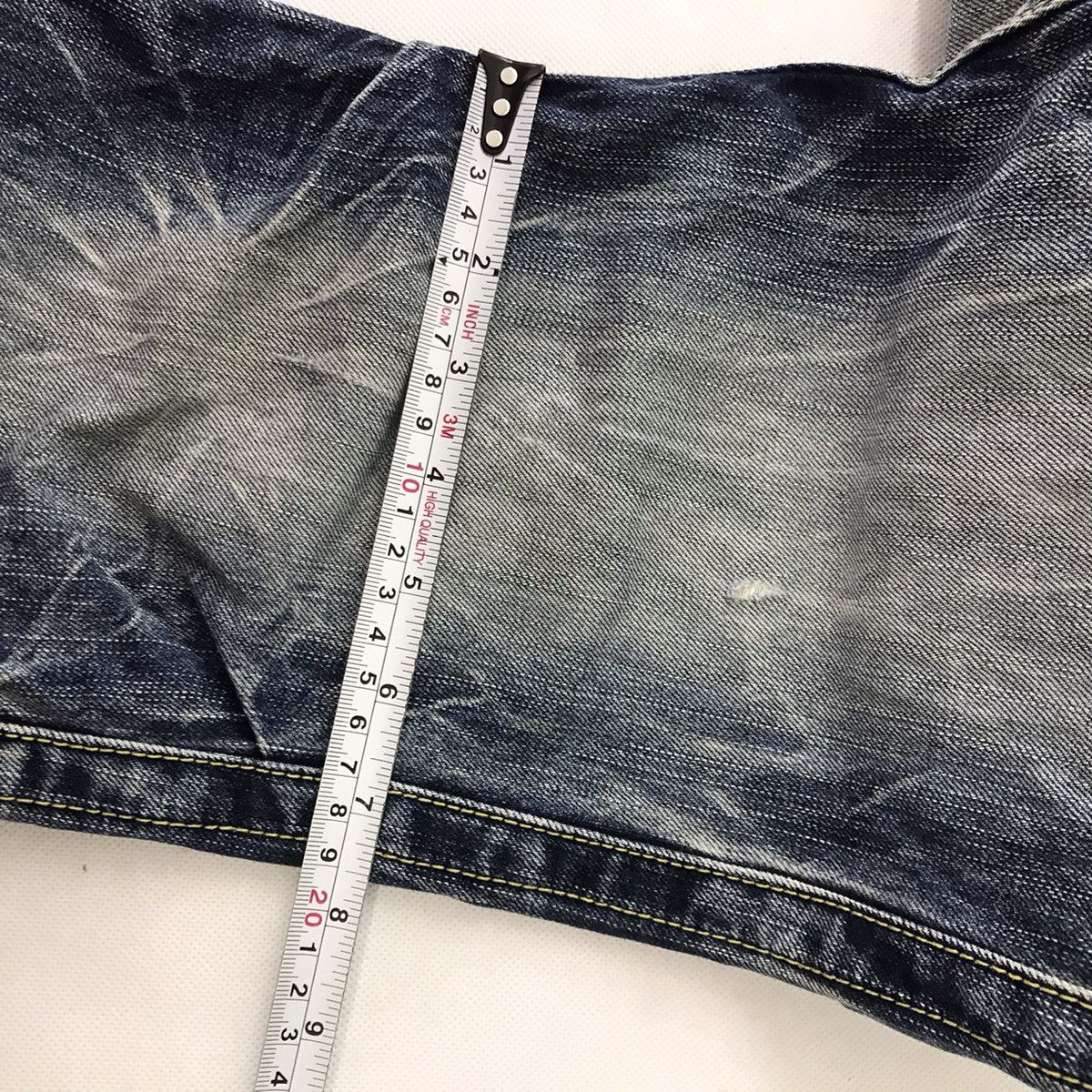 Other Blue Way Japan Bootcut Denim distressed Pant jeans Size US 30 / EU 46 - 13 Thumbnail
