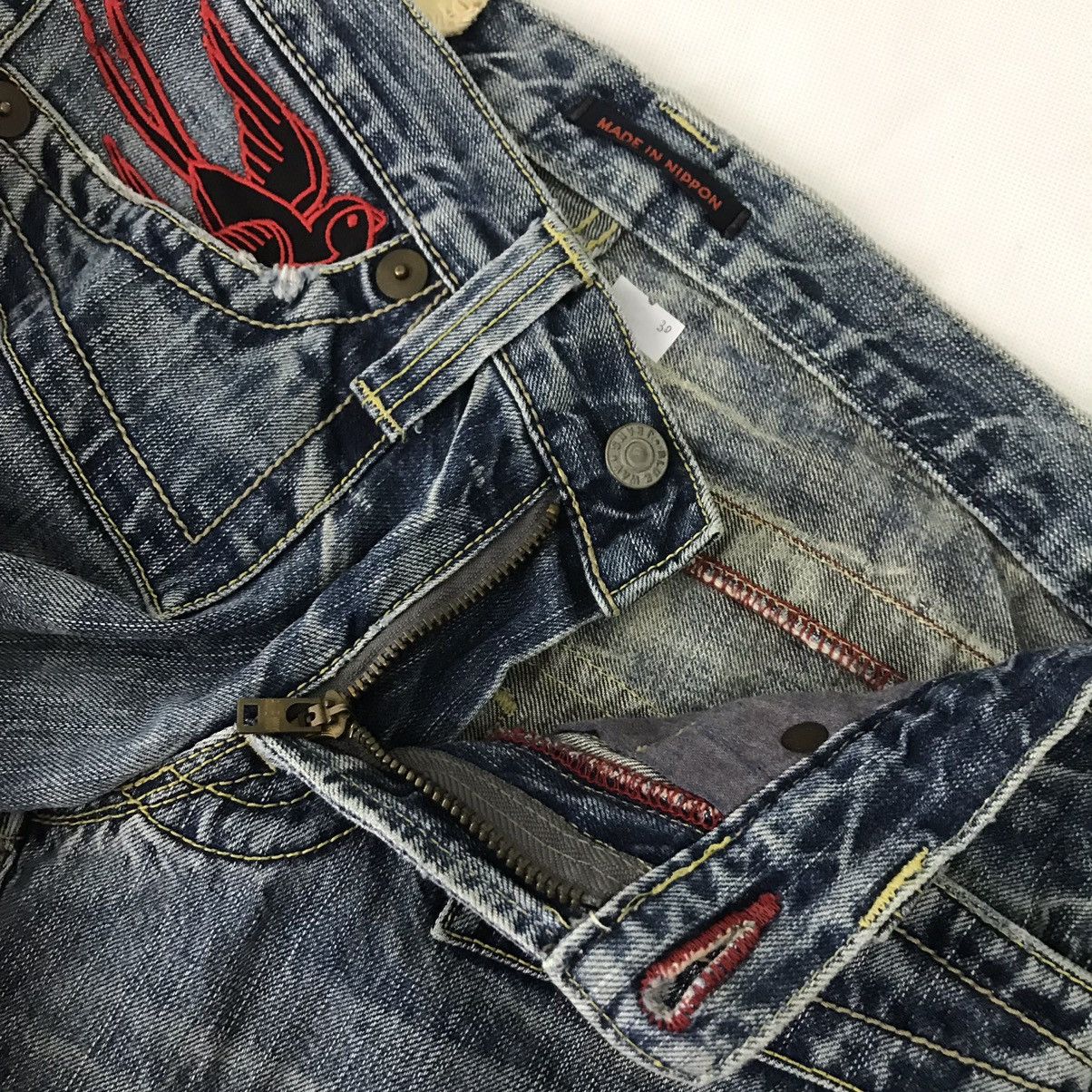 Other Blue Way Japan Bootcut Denim distressed Pant jeans Size US 30 / EU 46 - 15 Thumbnail