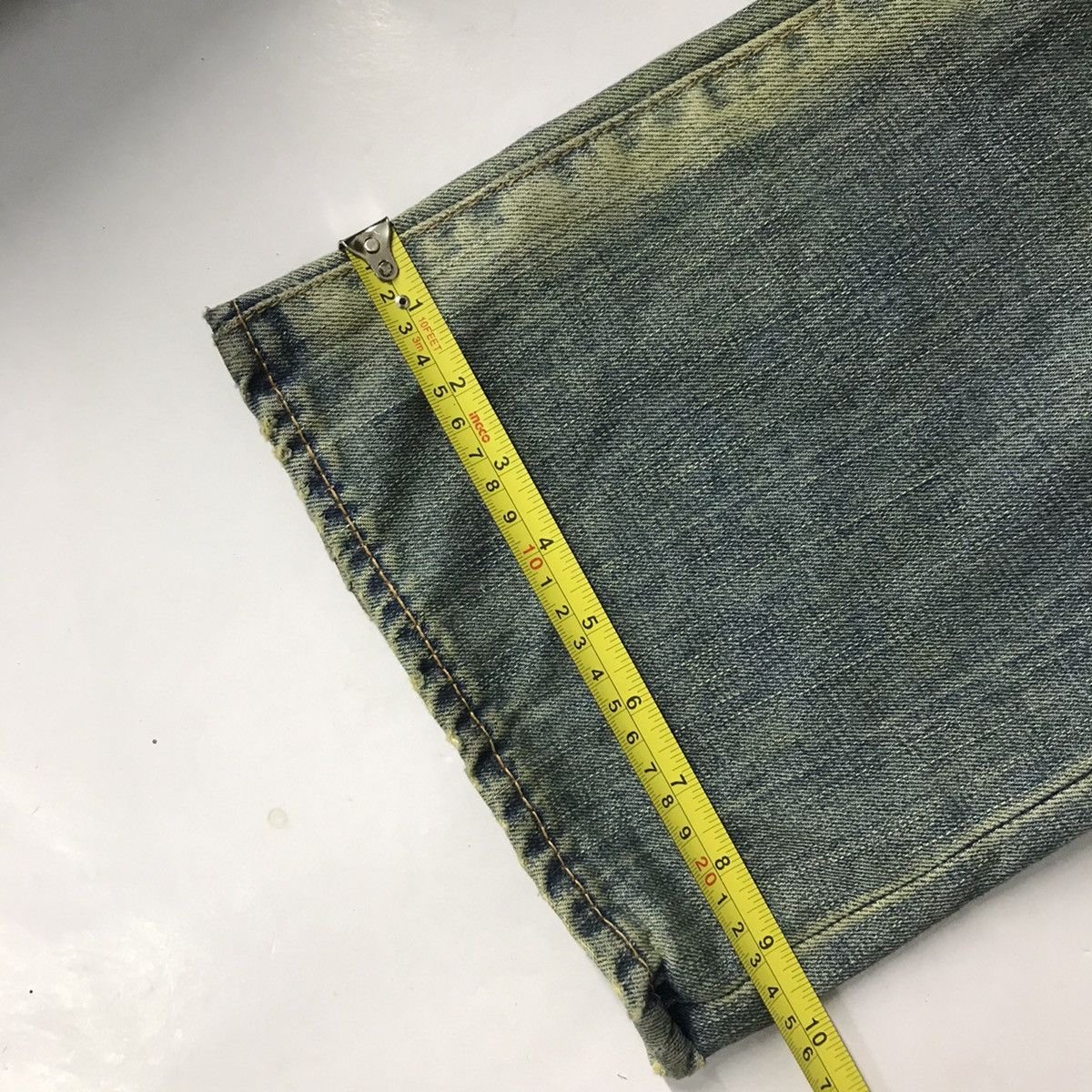 Japanese Brand × Vintage RUSTY PATCHWORK🔥BAD JAPANESE BAGGY DISTRESSED DENIM PANTS Size US 30 / EU 46 - 12 Thumbnail