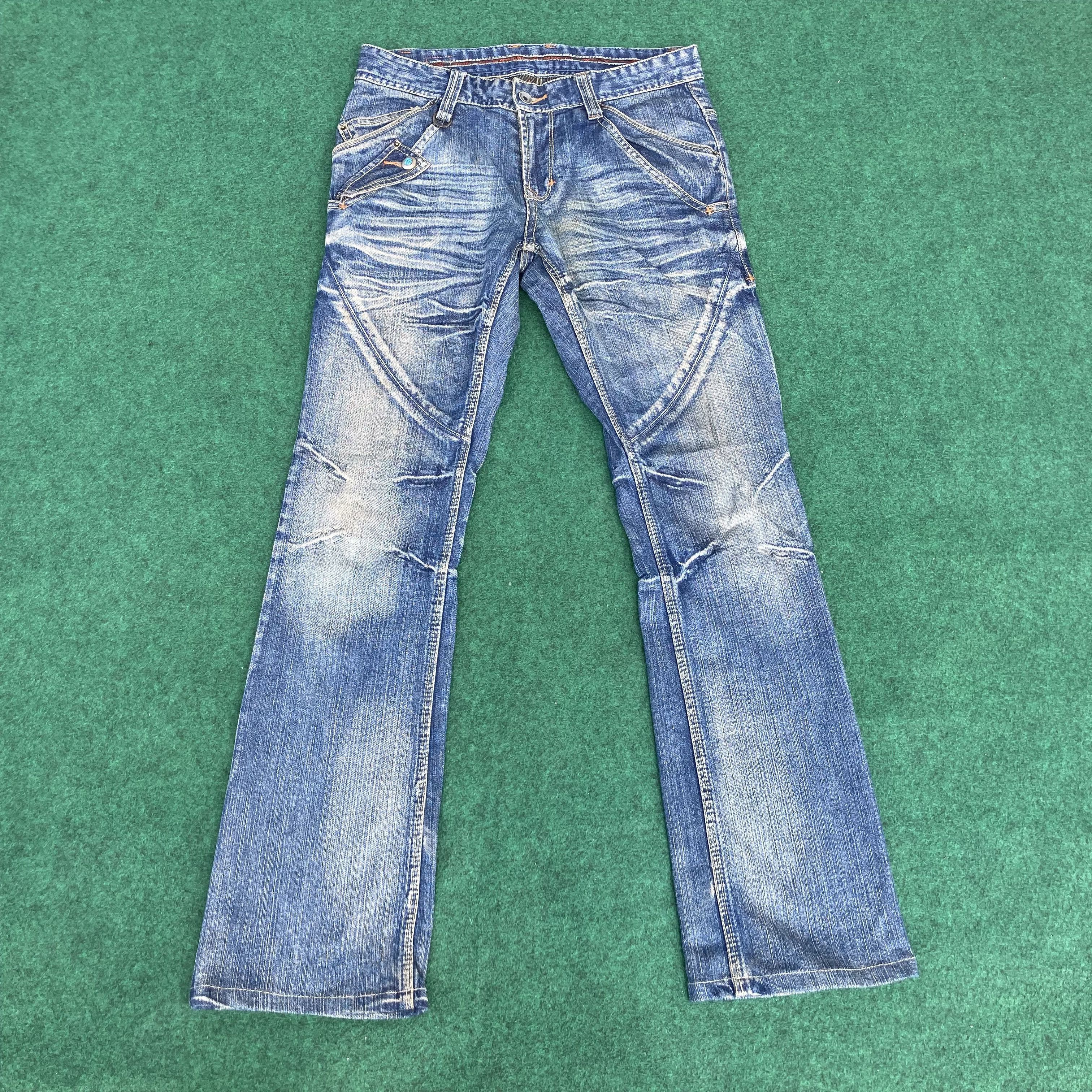 Japanese Brand × Matsuda × Nicole Club Vtg Nicole Club For Men Bootcut Flare Jeans Size US 30 / EU 46 - 1 Thumbnail